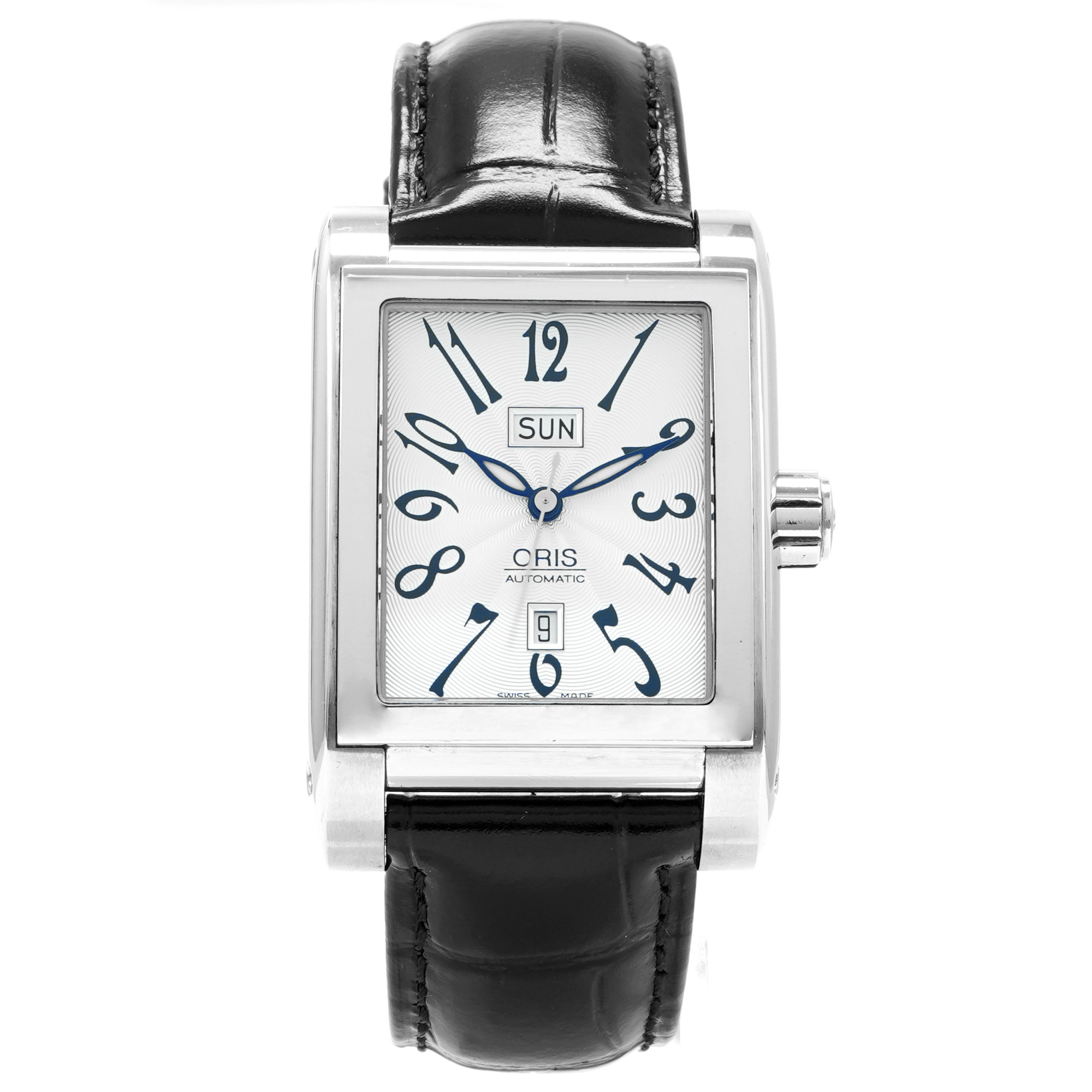 Oris Miles Rectangular 585-7525-40-02 - Inventory 6724