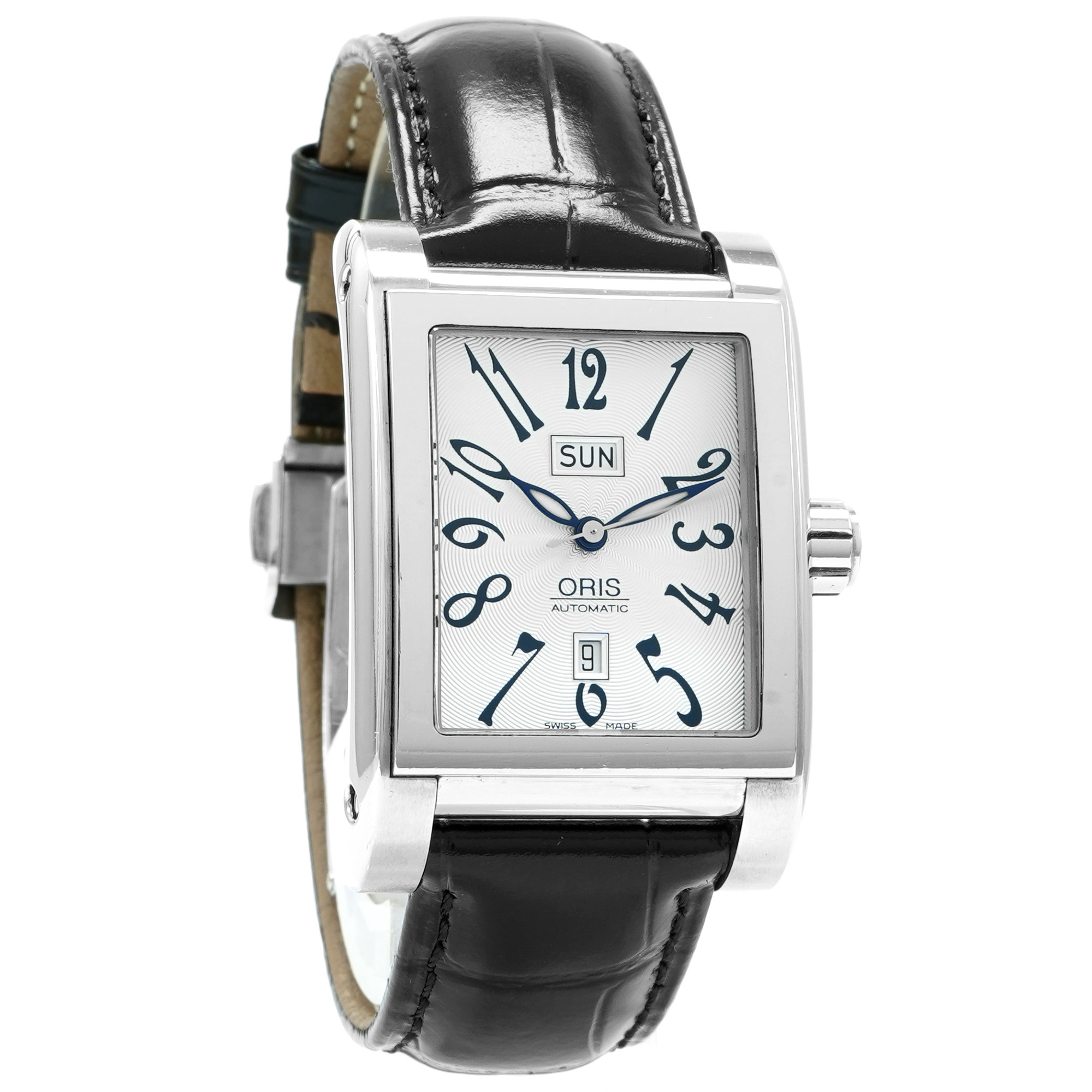 おれ Oris Miles Rectangular 585-7525-40-02 - Inventory 6724