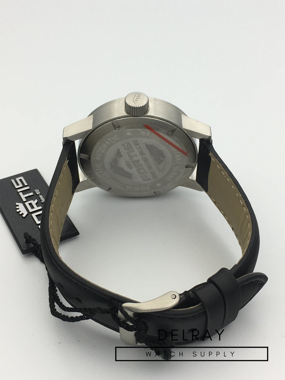 服/ファッション Fortis, Spacematic, Automatic, 20ATM Fortis Spacematic Pilot Professional Mens Strap Watch Day Date