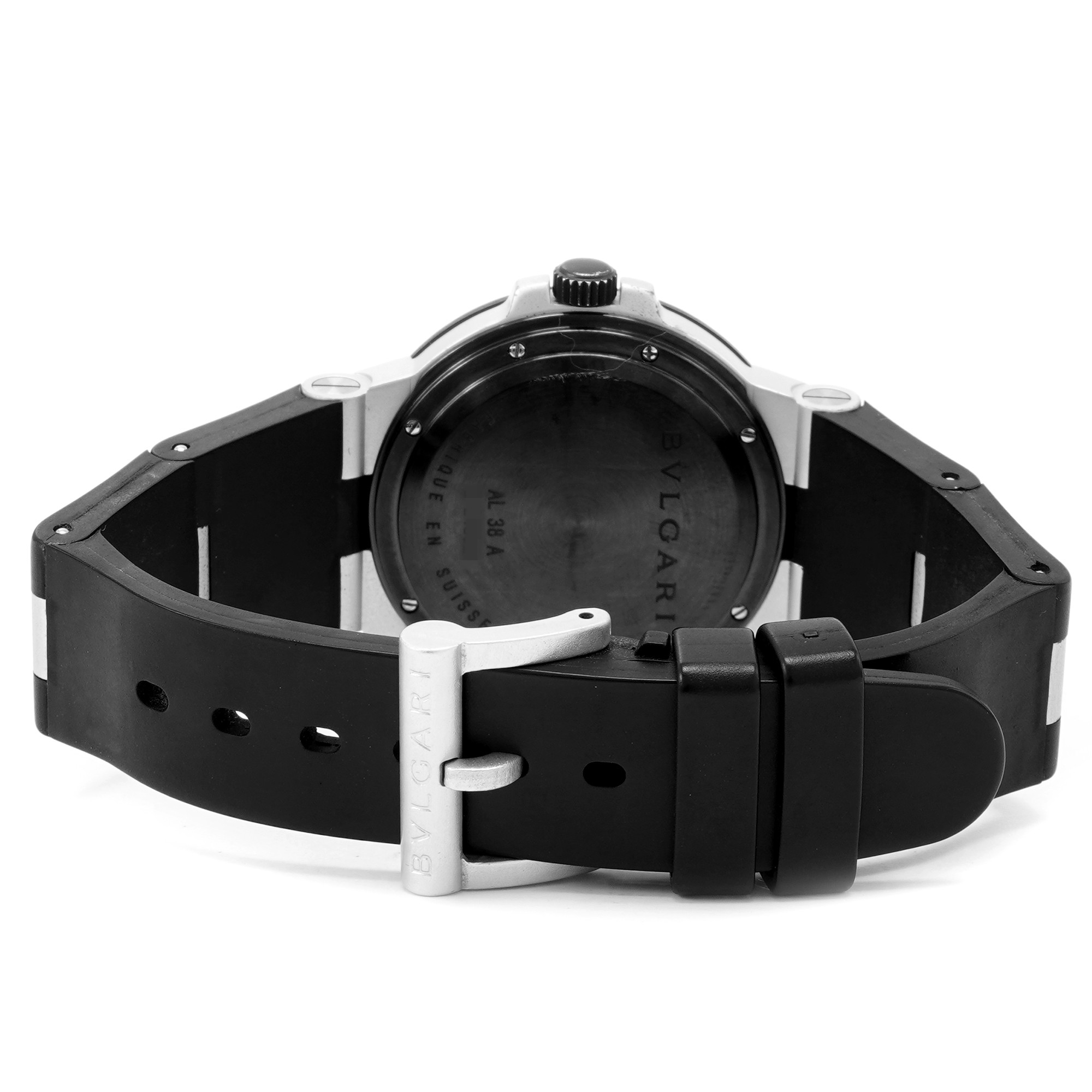 Bulgari Diagono Aluminum Automatic AL 38 A - Inventory 6942