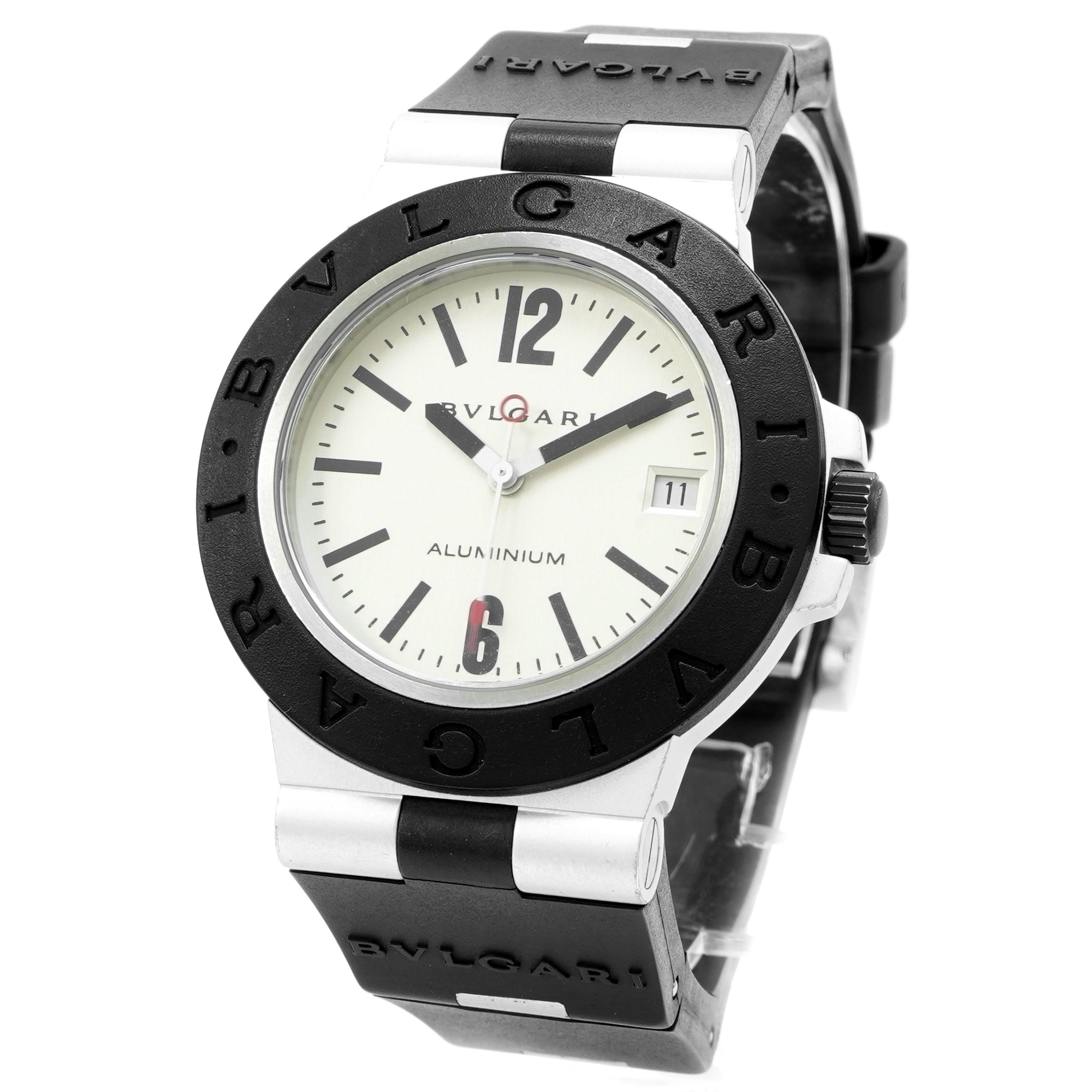 Bulgari Diagono Aluminum Automatic AL 38 A - Inventory 6942