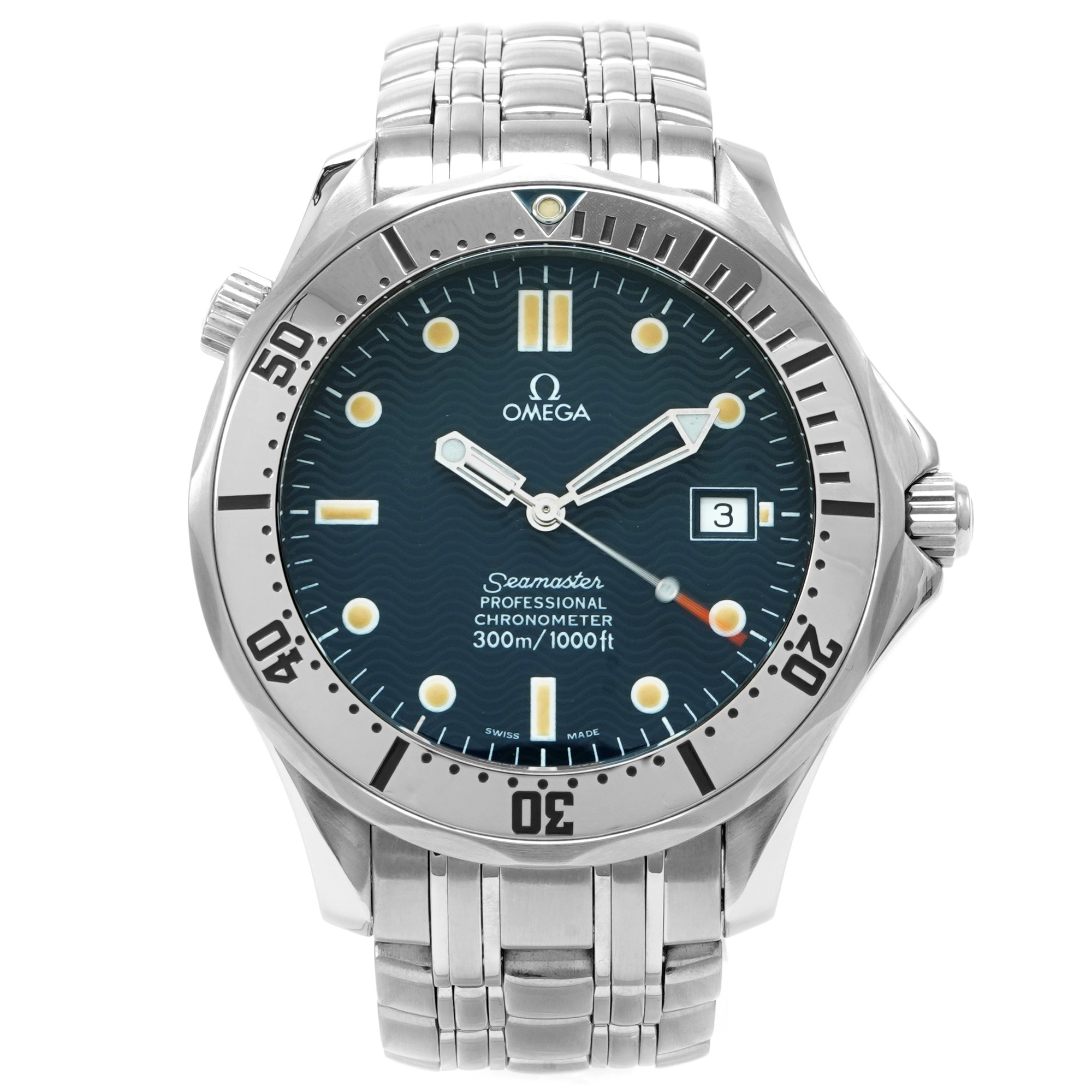Omega Seamaster 300M 2532.80.00 *Blue Dial* - Inventory 6944