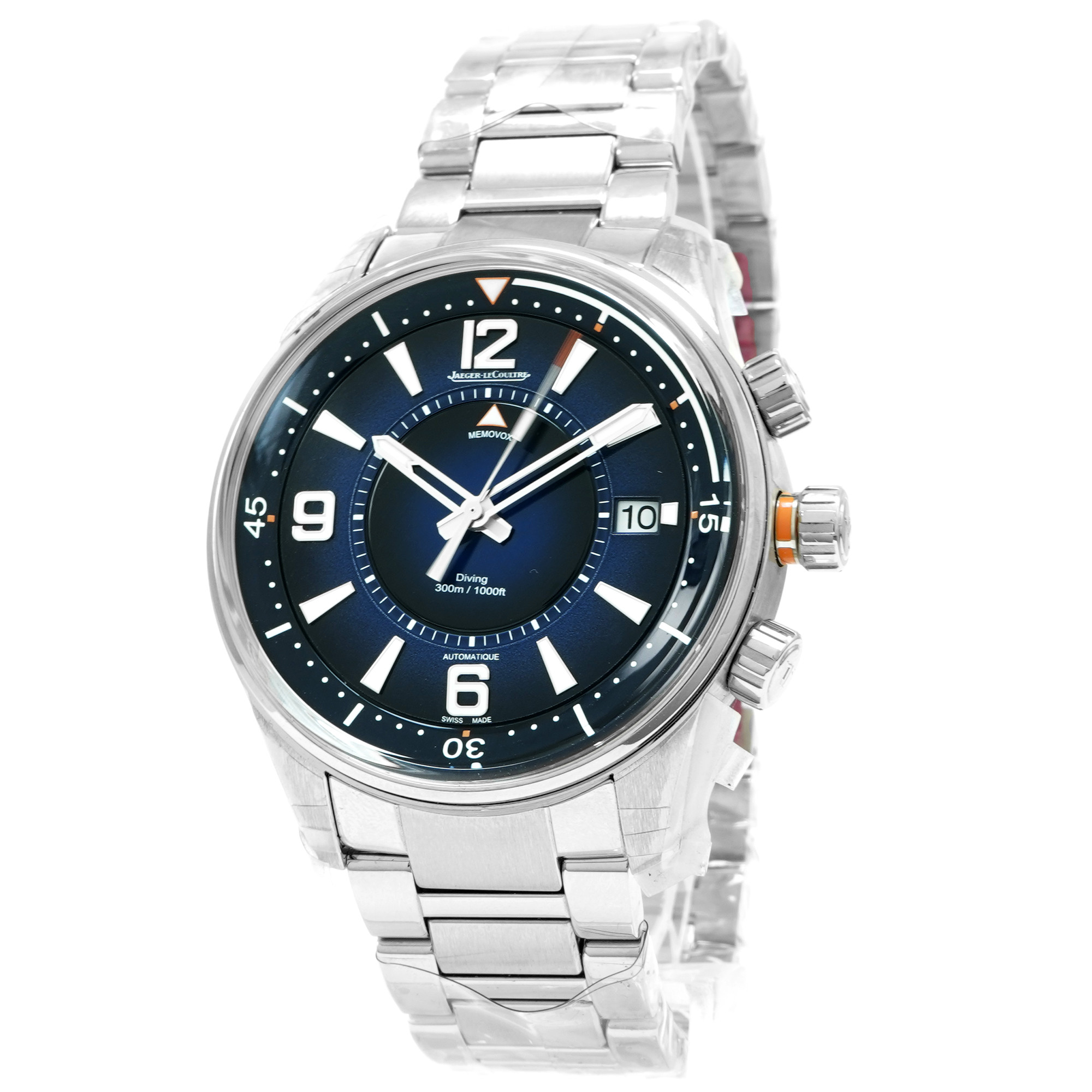 Jaeger LeCoultre Polaris Mariner Memovox 42mm *Blue Dial* *Unworn