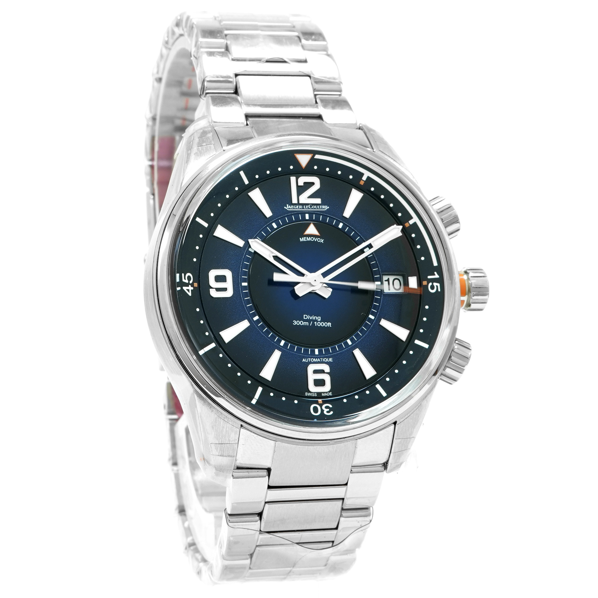 Jaeger LeCoultre Polaris Mariner Memovox 42mm *Blue Dial* *Unworn
