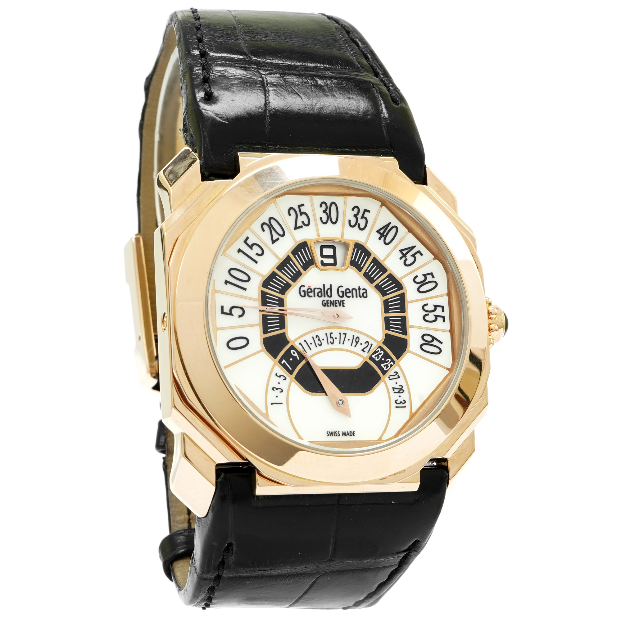 Gerald Genta Octo-Bi-Retro OBR.Y.50 - Inventory 6985 - DelrayWatch.com