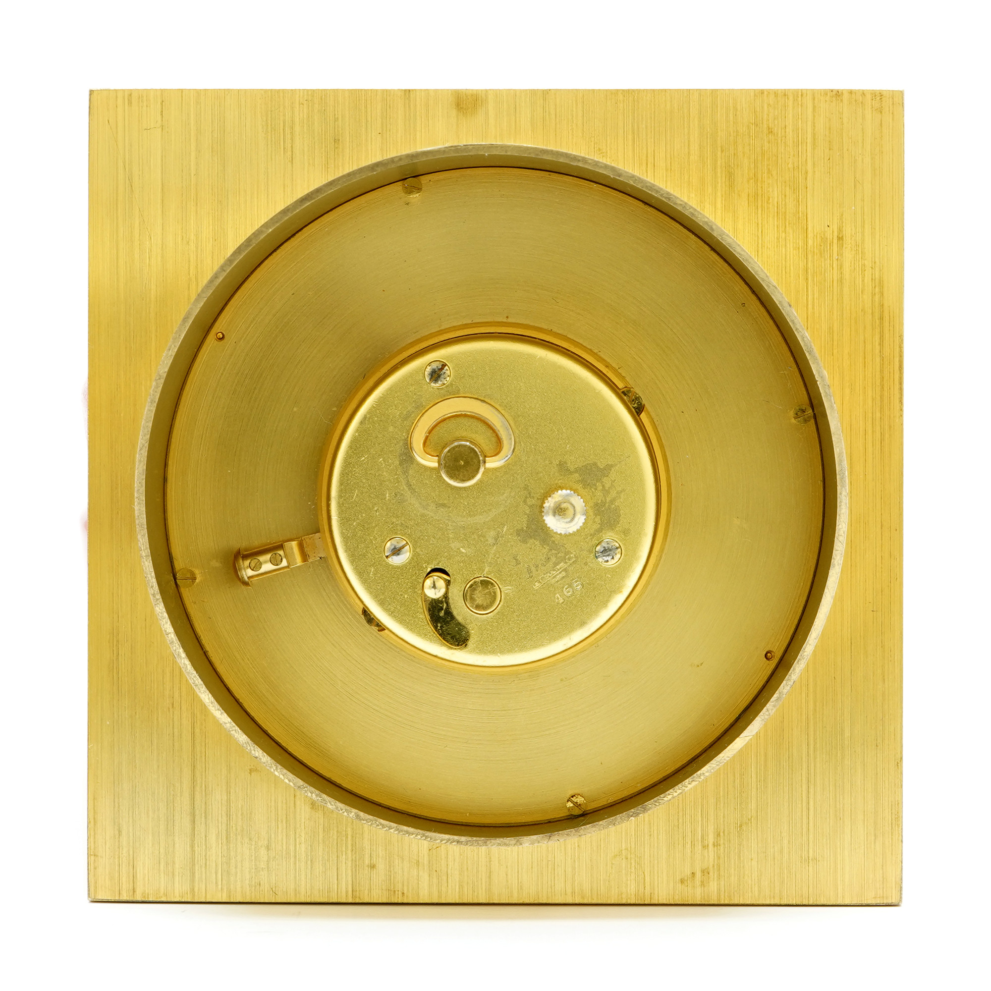 Jaeger LeCoultre 8 Day Desk Clock with Date 465 *Vintage