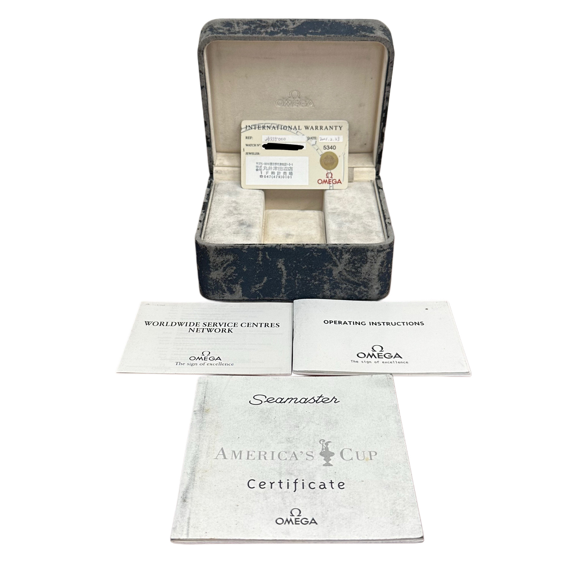 Omega Seamaster Diver 300 America's Cup *Limited Edition* - Inventory 7052