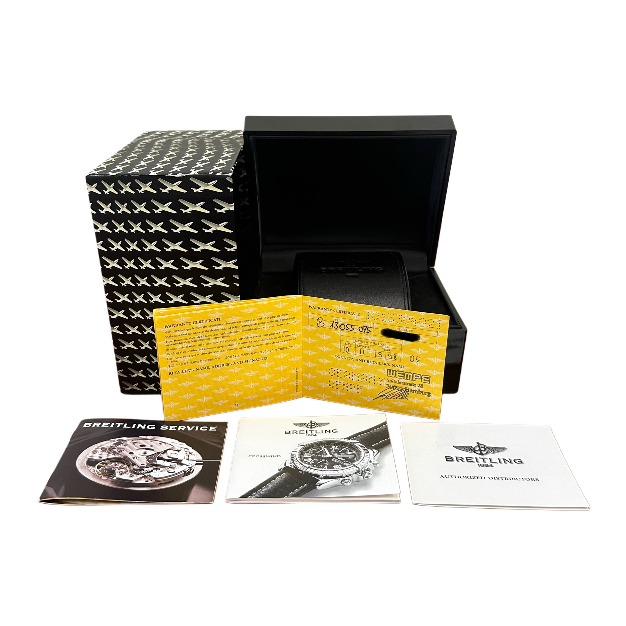 Breitling Crosswind Chronograph B13055 - Inventory 7055