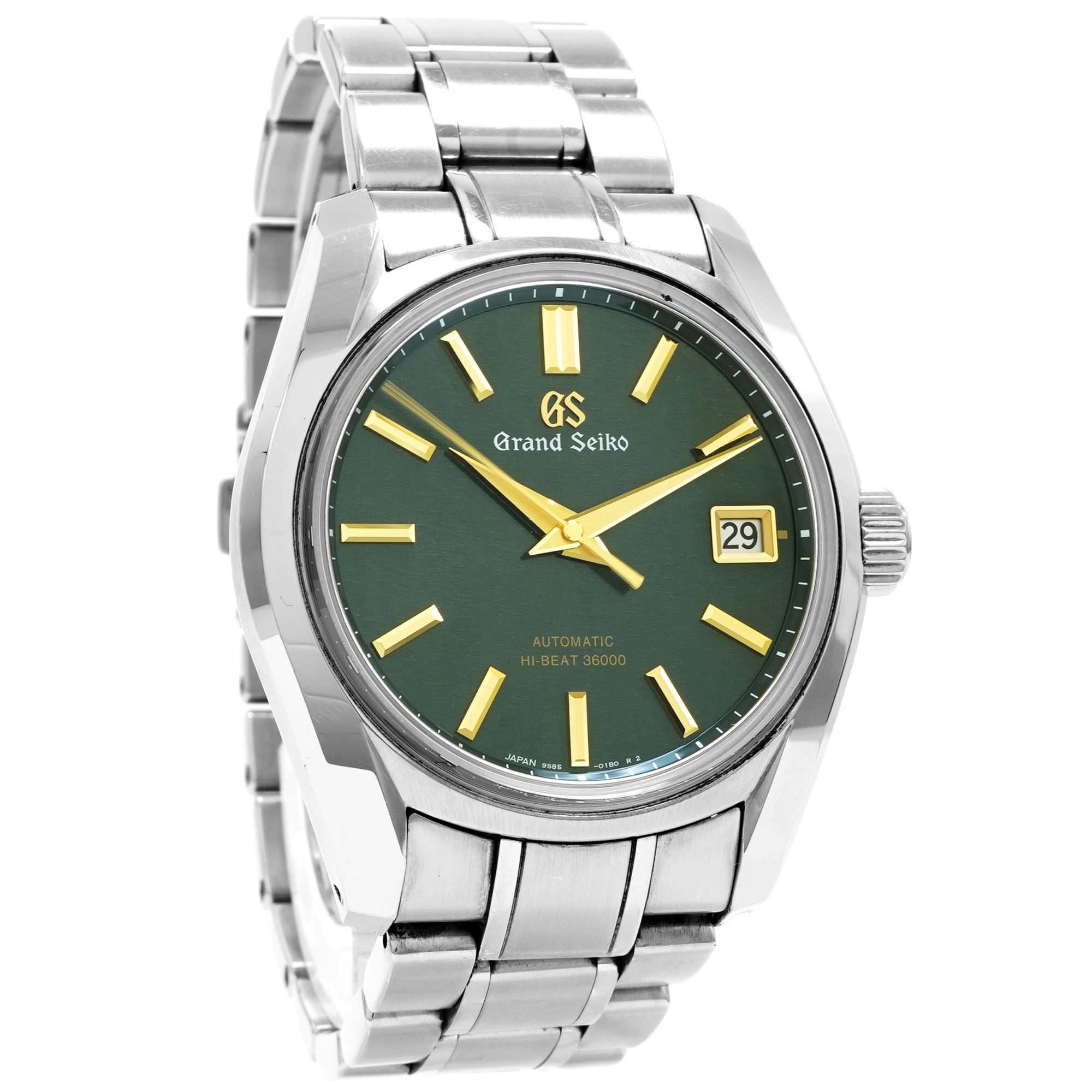 Grand Seiko Rikka Hi-Beat 36000 Automatic SBGH271 *Green Dial