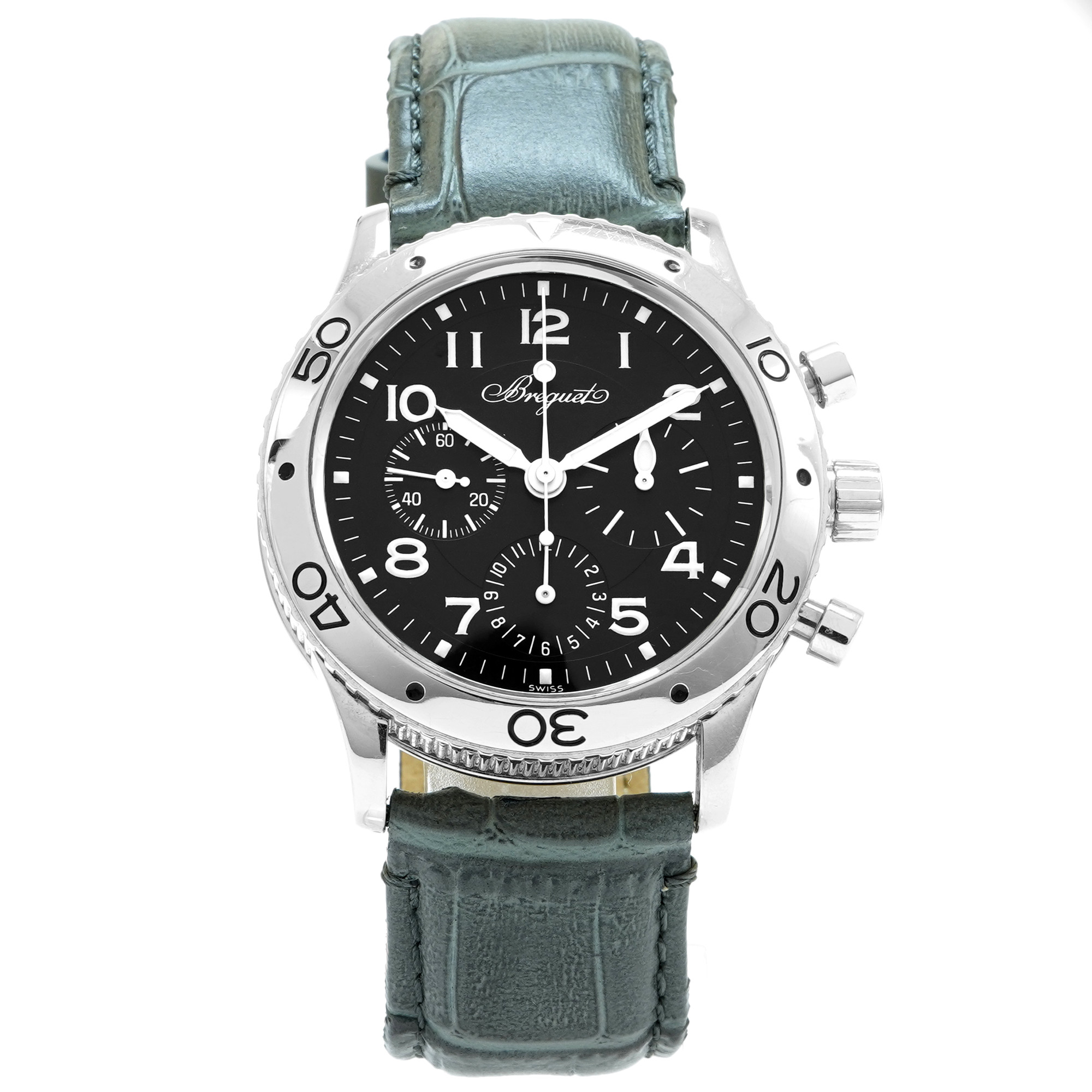 Breguet Type XX 3800 Chronograph - Inventory 7096 - DelrayWatch.com
