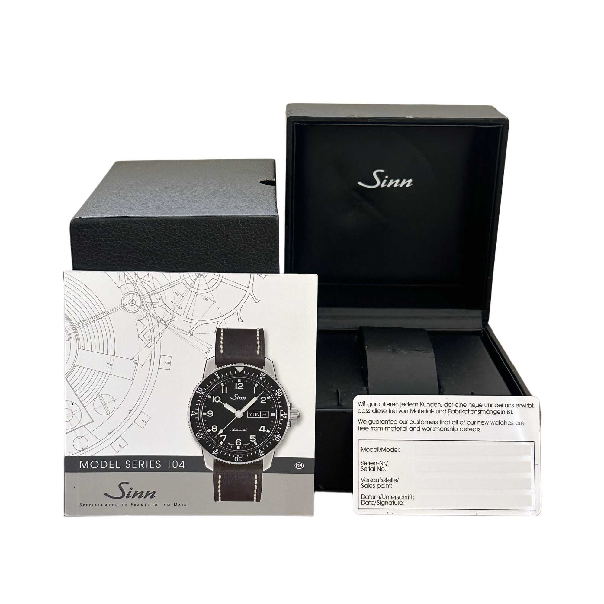 Sinn 104 I ST SA B Blue Diver - Inventory 7150 -  On Hold