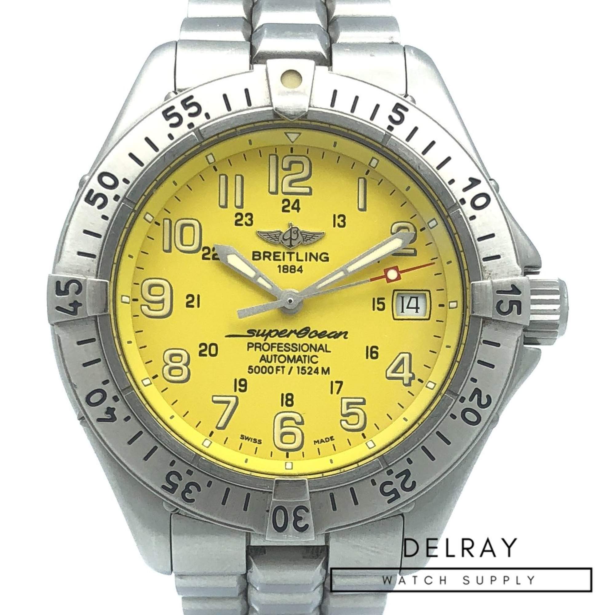 Breitling SuperOcean Yellow Dial