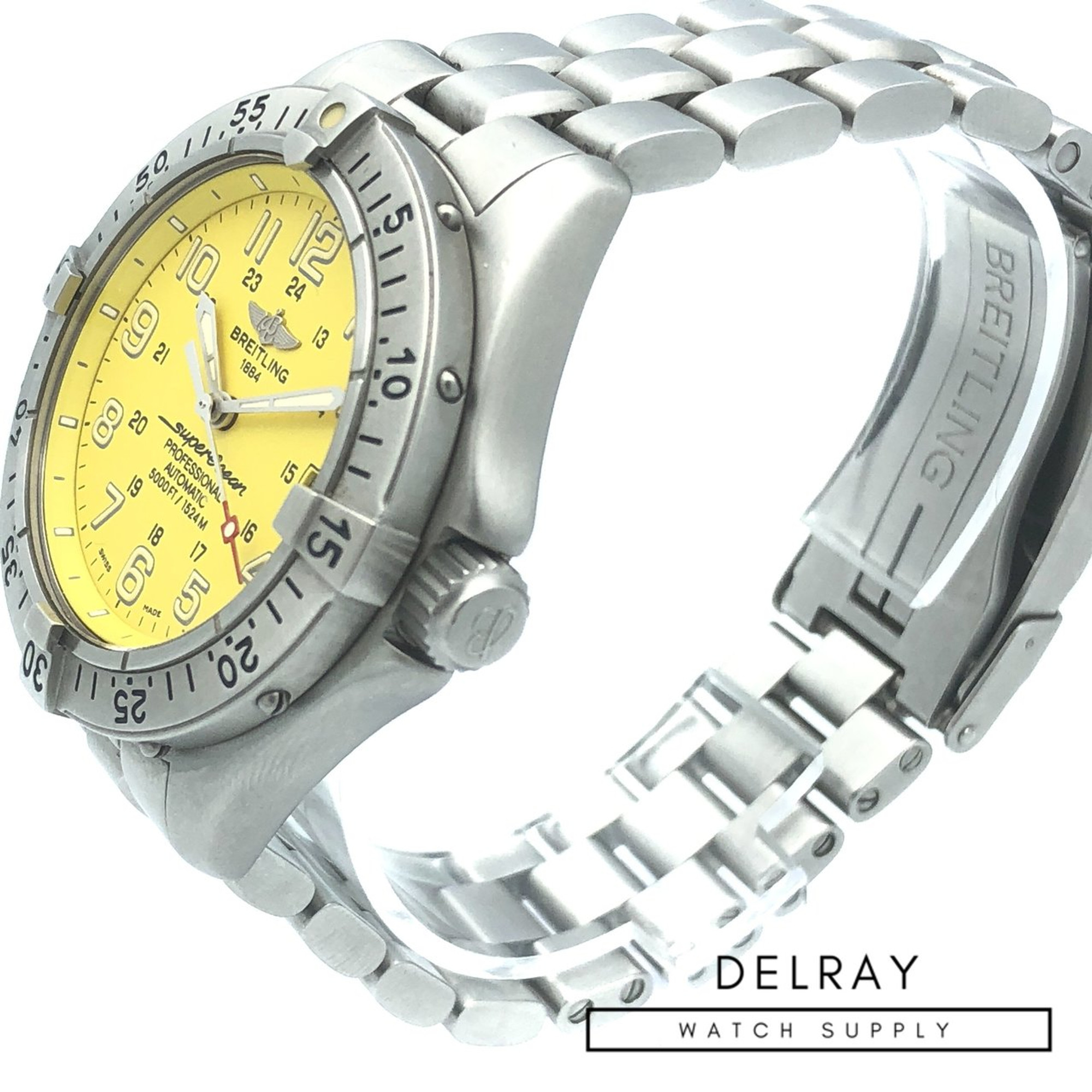 Breitling SuperOcean Yellow Dial