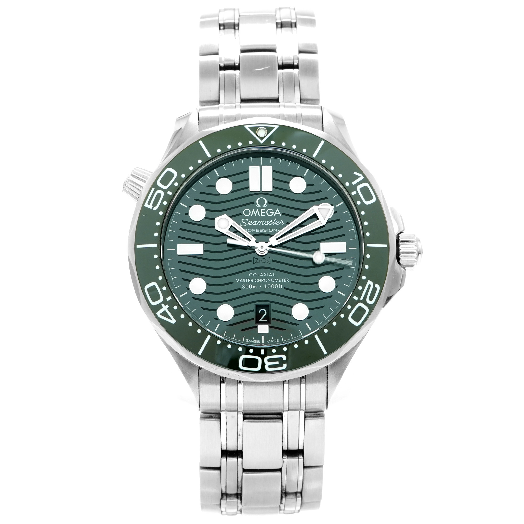 UNION TRILOGY サイズM GREEN Omega Seamaster Diver 300M Master Chronometer 42mm *Green