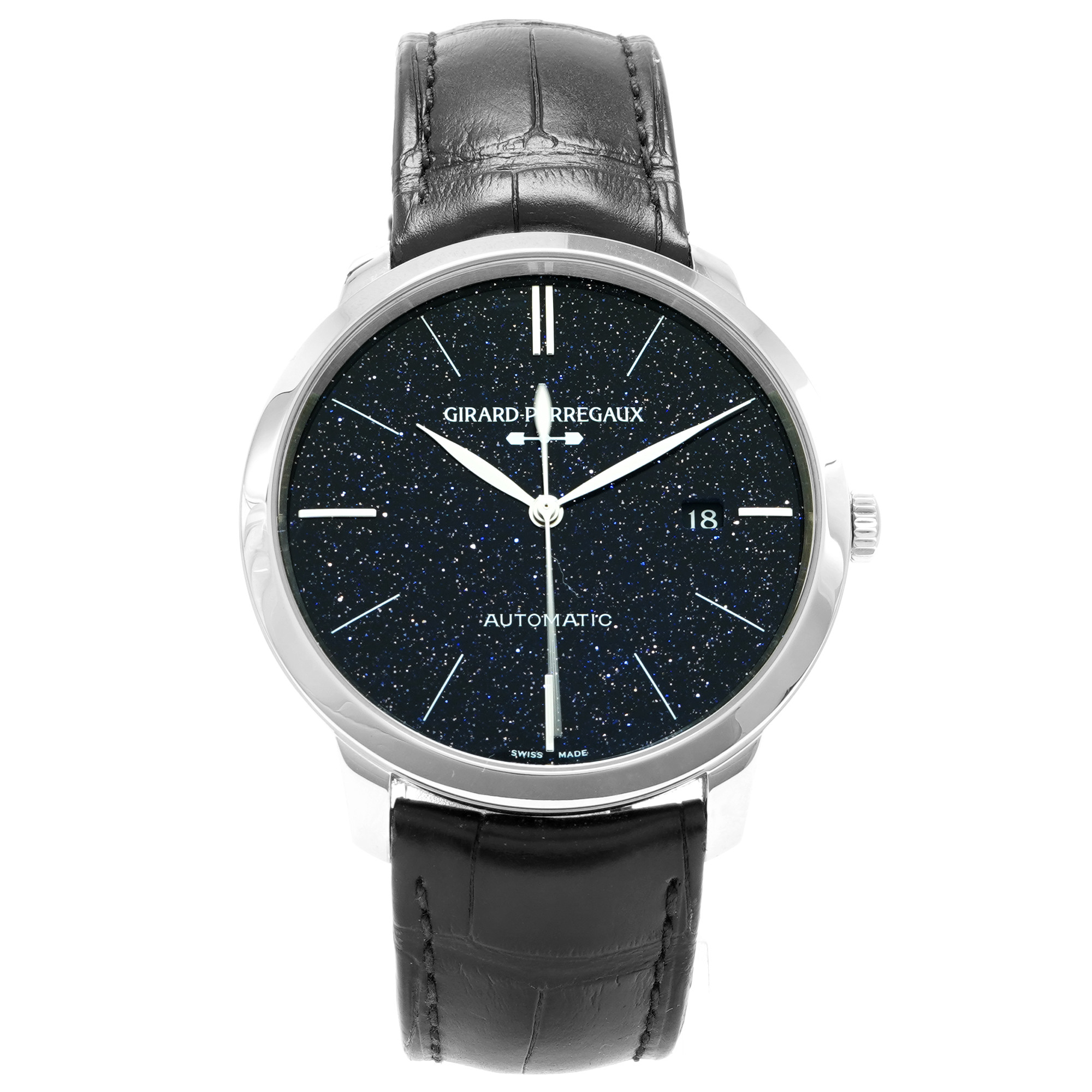 Girard-Perregaux 1966 Orion 49555 *Blue Aventurine Dial