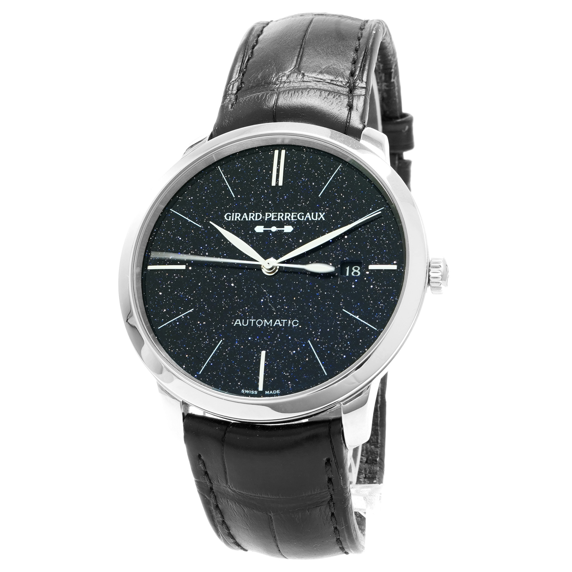 Girard-Perregaux 1966 Orion 49555 *Blue Aventurine Dial