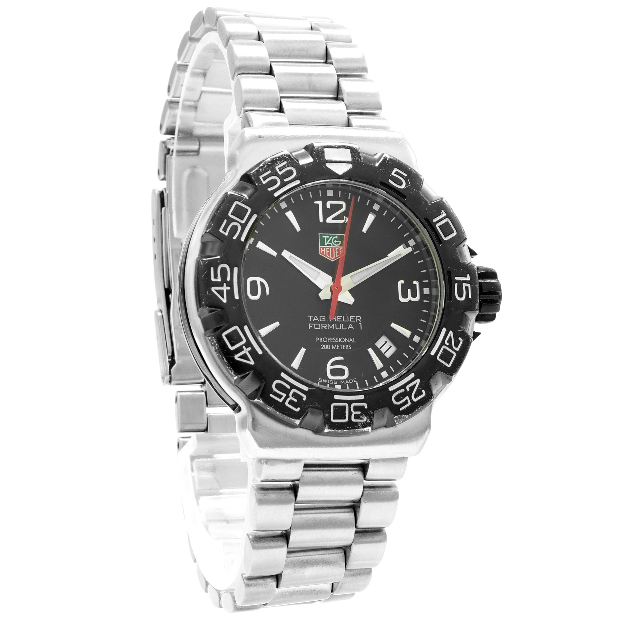 k*n様 ［6650] TAG Heuer プロフェッショナル 200m WA1 TAG Heuer Formula 1 200 Meters WAC1110-0 - Inventory 7226