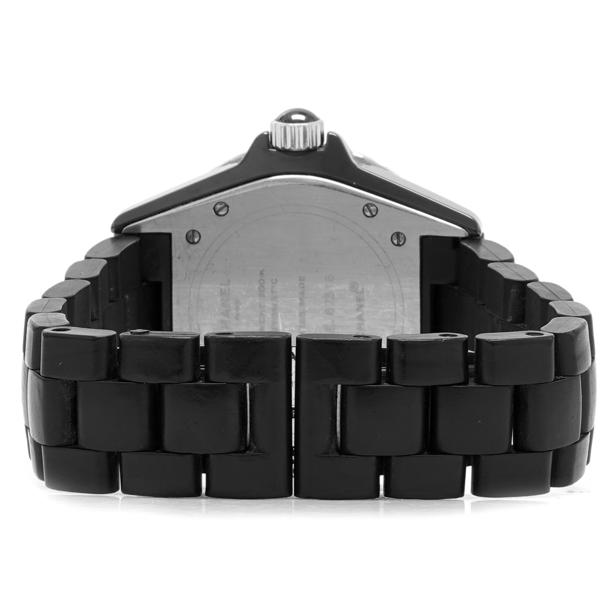 Chanel J12 Automatic H0685 Rubber Bracelet - Inventory 7257