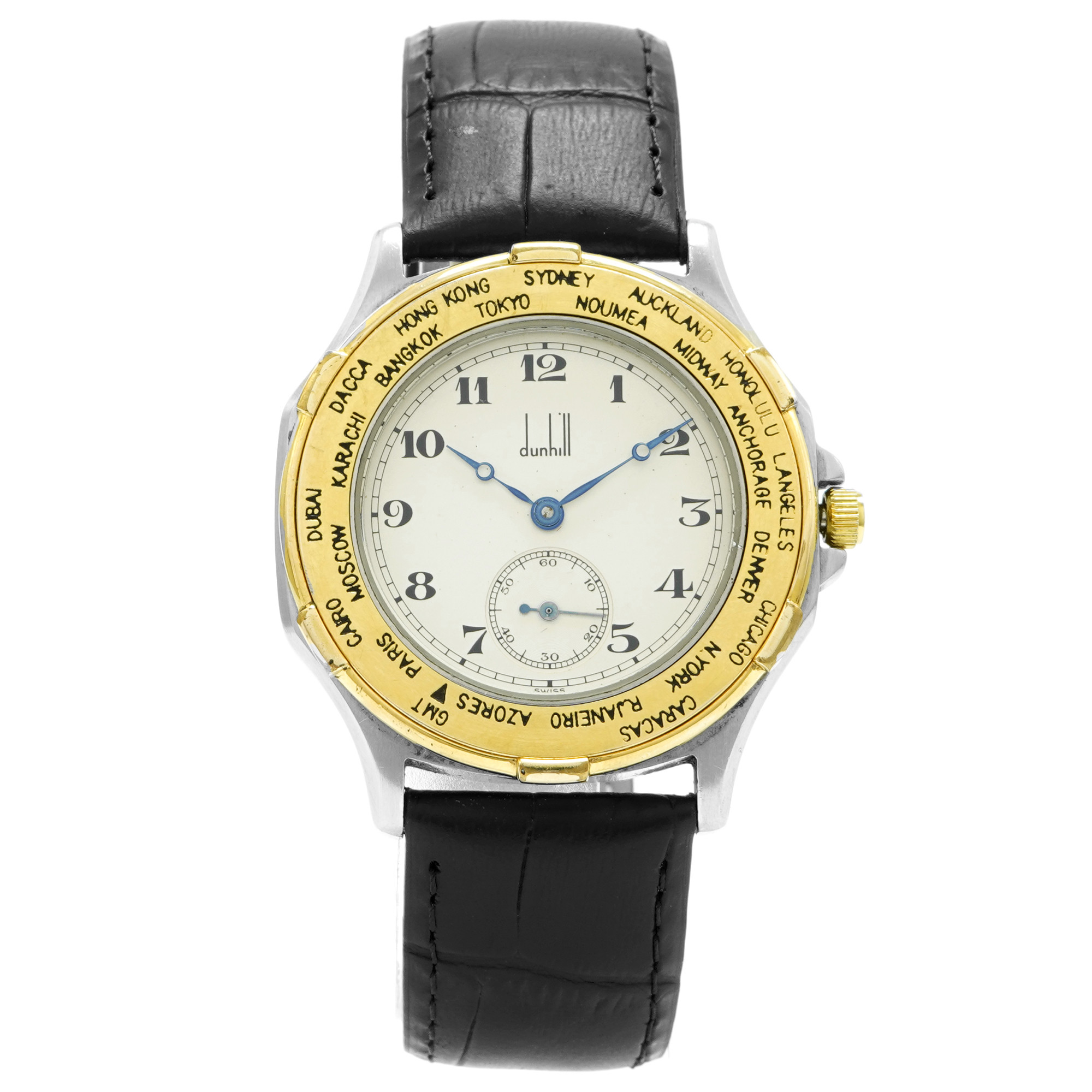 Dunhill Watches Quartz Stainless Steel , Plated Gold Silver