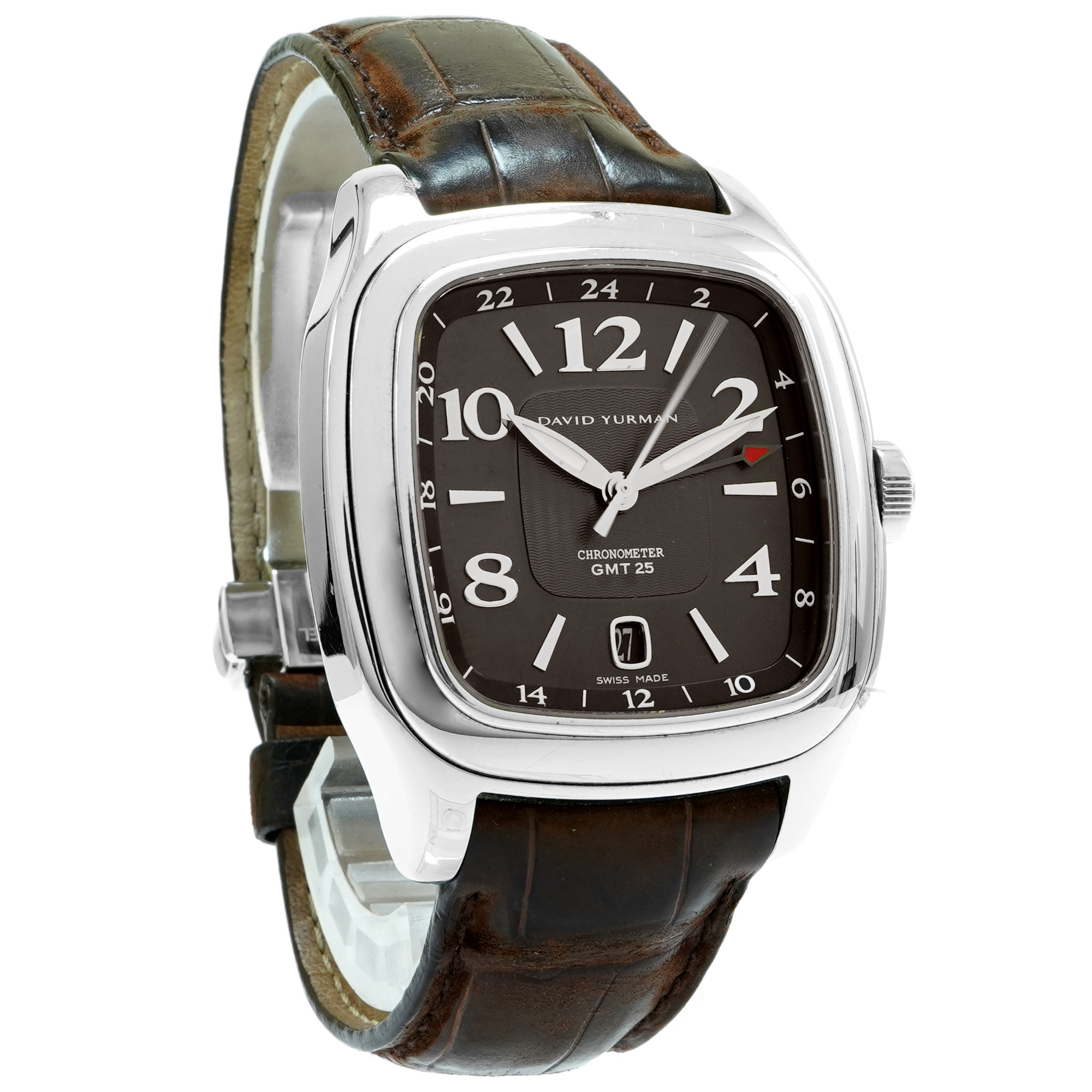 David Yurman GMT 25 T306-D - Inventory 7279 - DelrayWatch.com