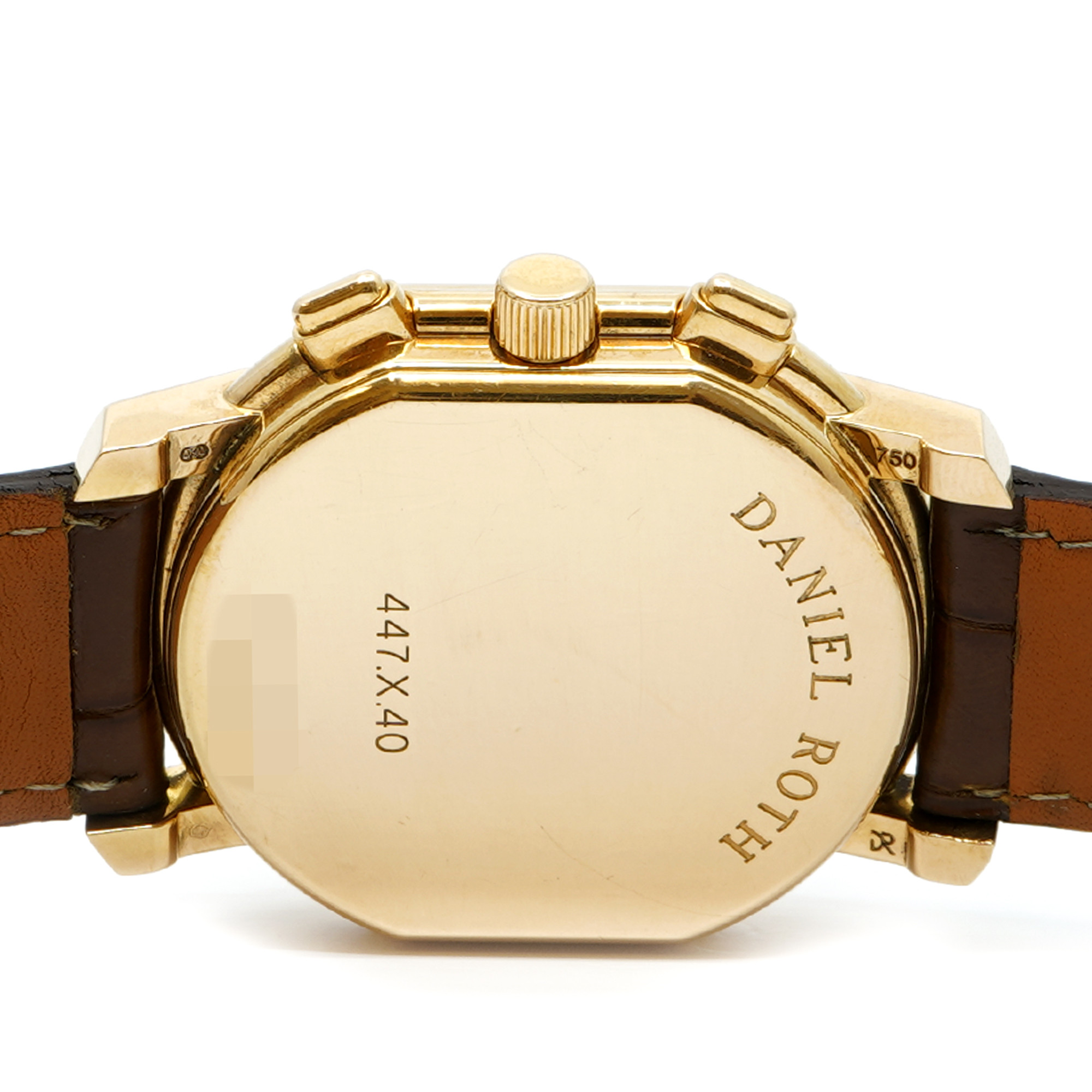 Daniel Roth Ellipsocurvex Master Chronograph 447.X.40 *Rose Gold* - Inventory 7252