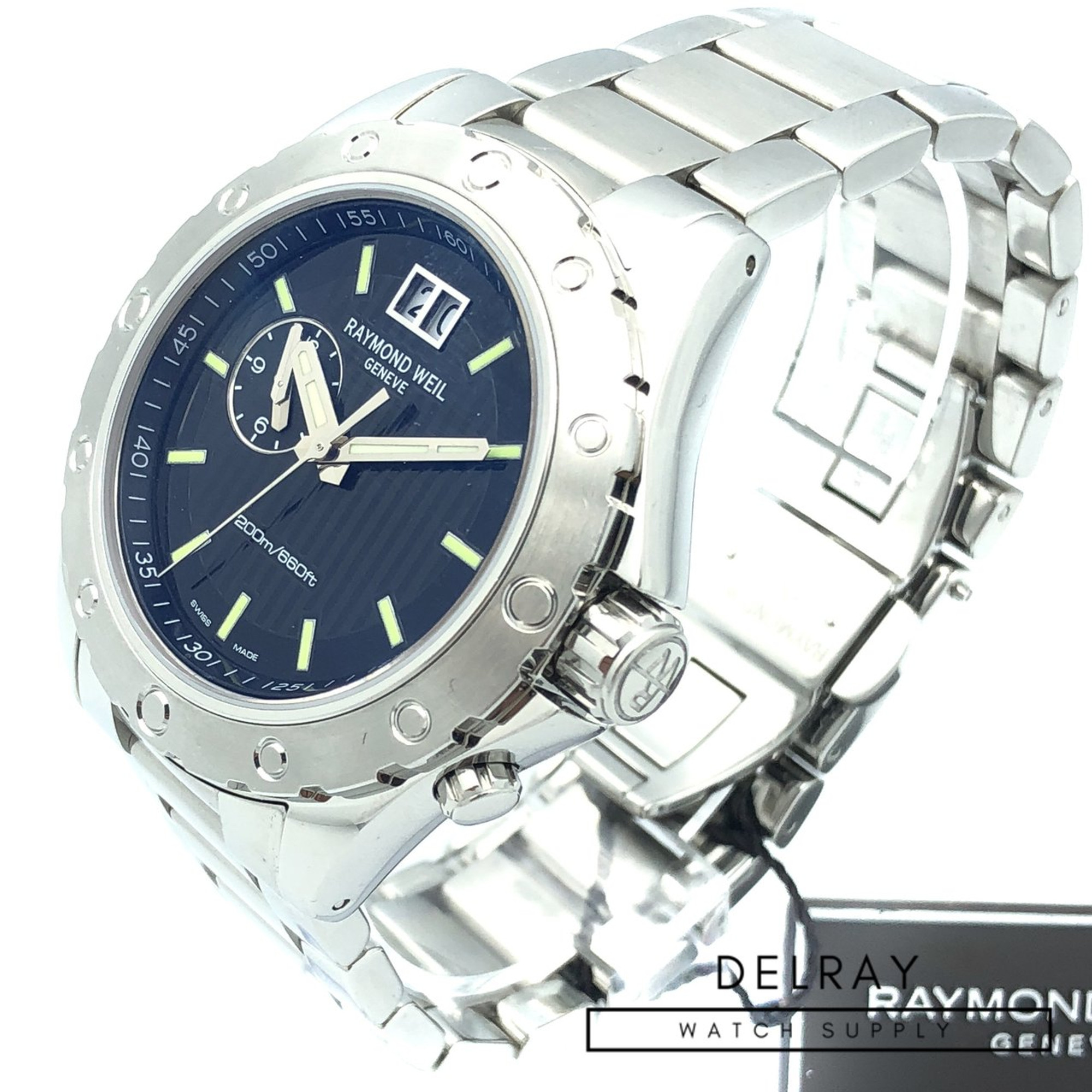 Raymond Weil Sport Two Time Zone *UNWORN* 