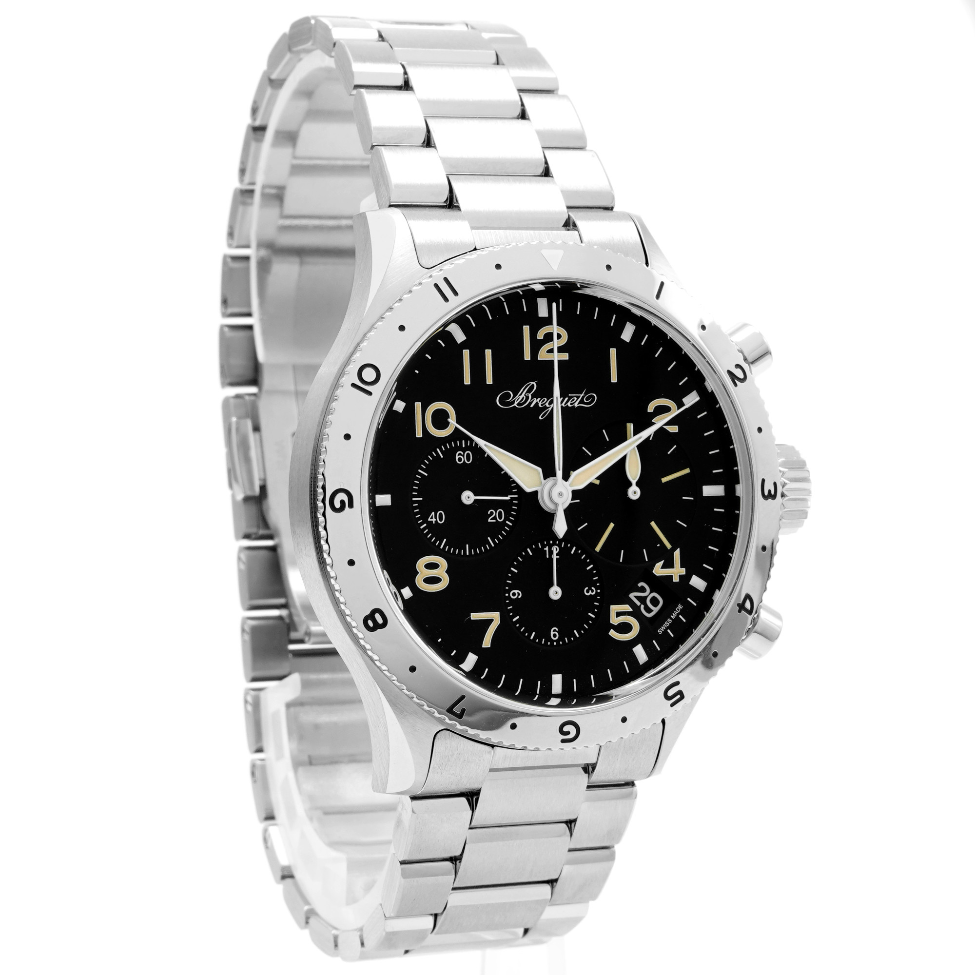 Breguet Type 20 Flyback Chronograph 2067ST/92/SW0 *Unworn* - Inventory 7245