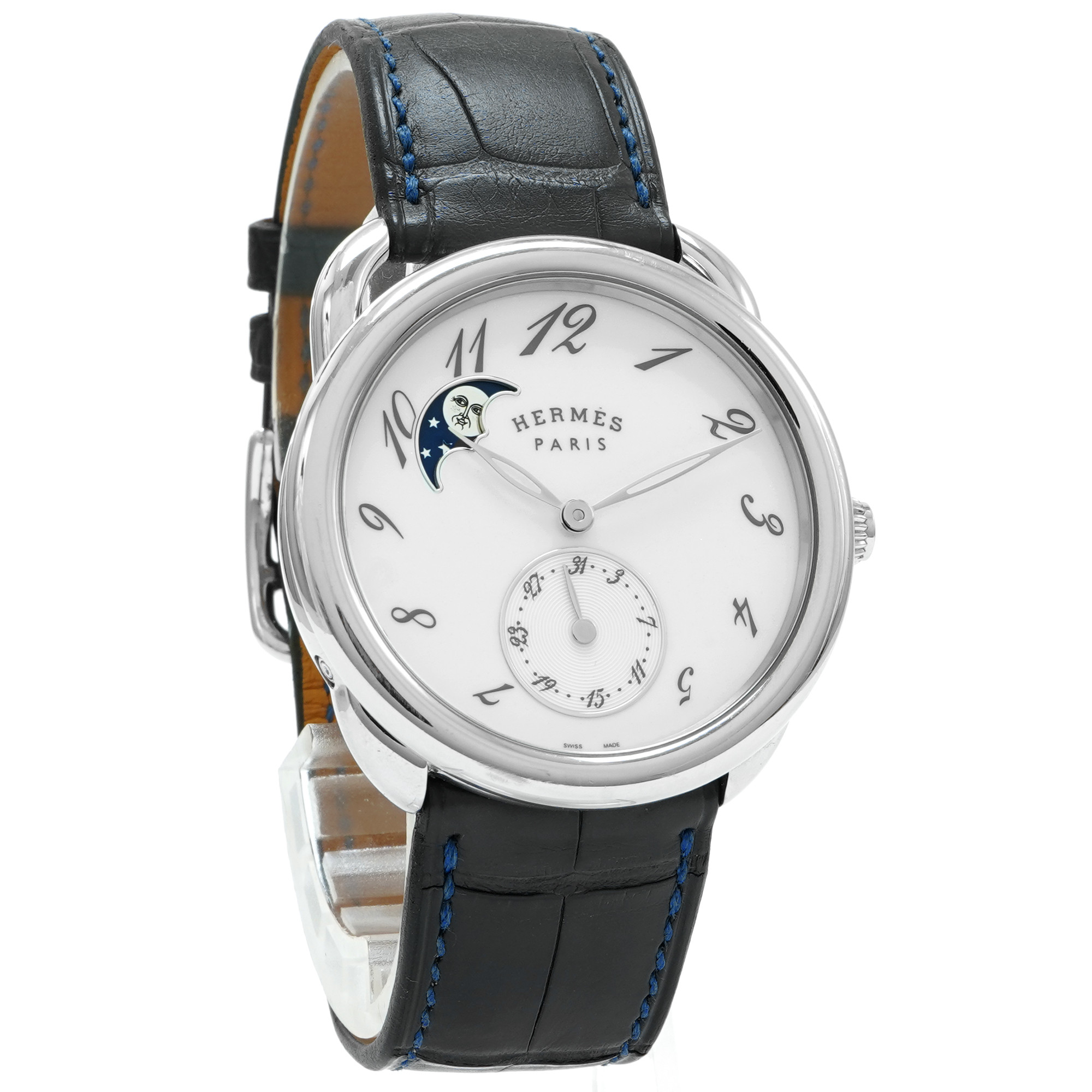 Hermes Arceau Petite Lune Automatic AR7M.510 - Inventory 7333