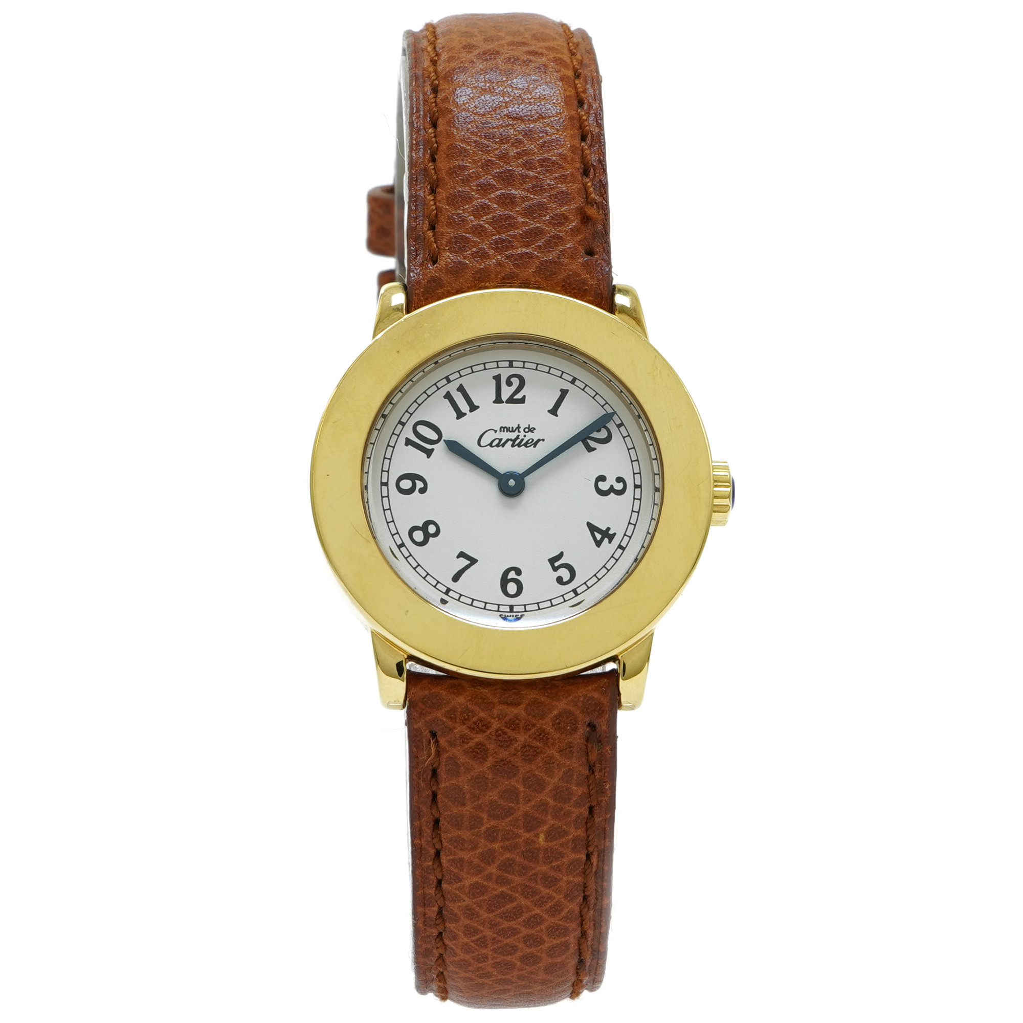 Cartier must de Cartier Ronde Vermeil 1801 - Inventory 7315