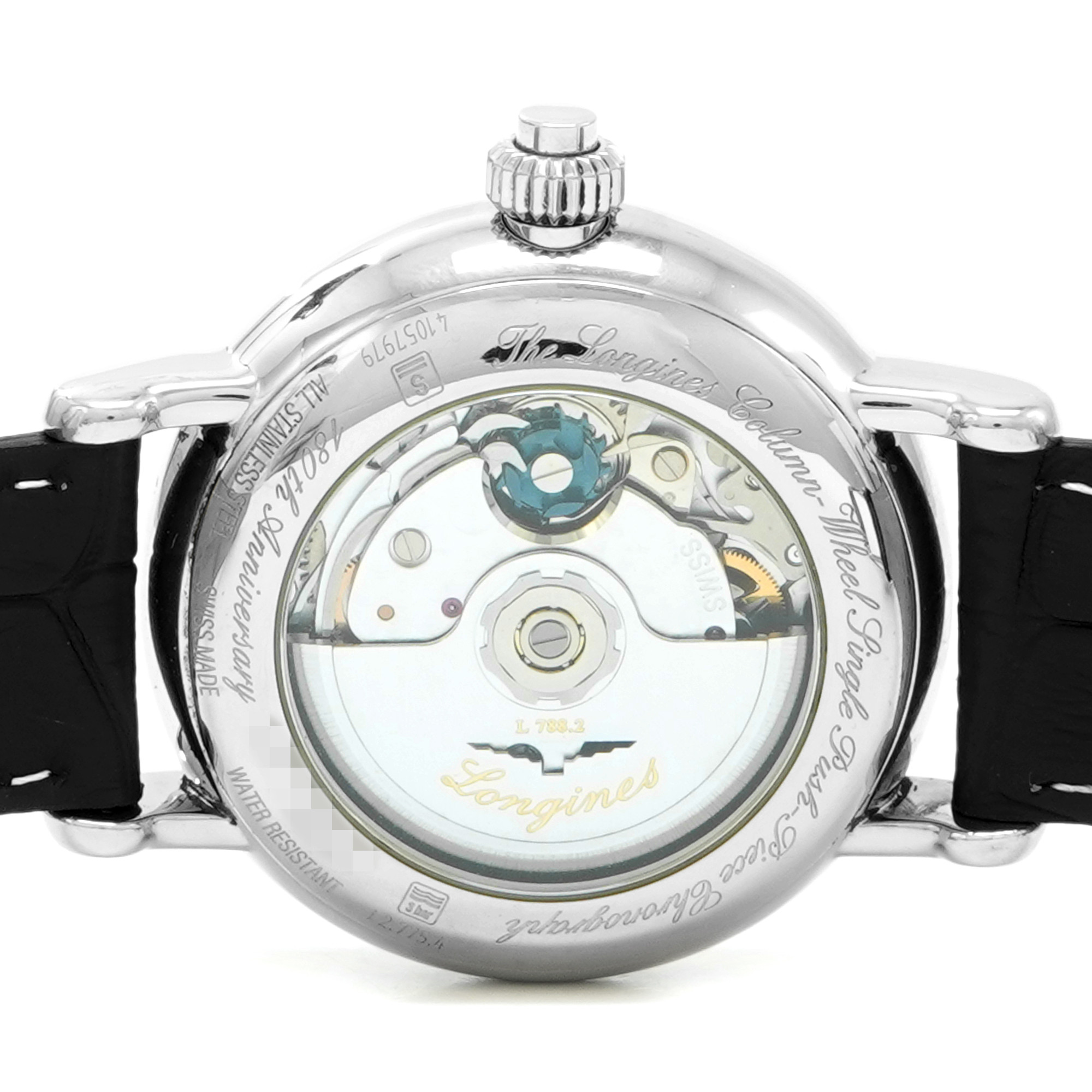 Longines Heritage Single Button Chronograph L2.775.4.23.3 - Inventory 7265