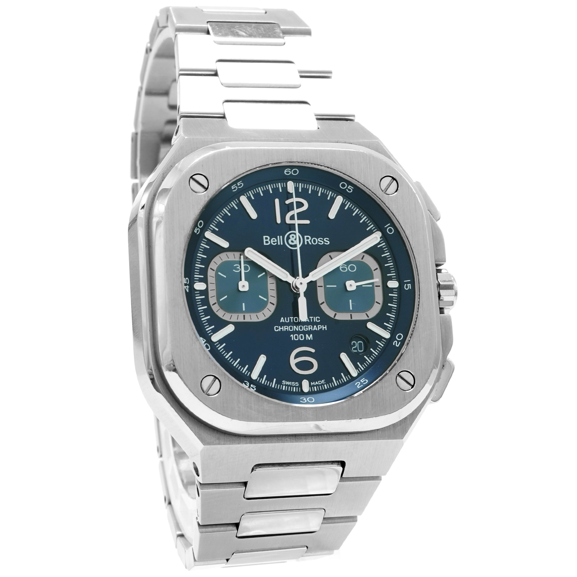Bell & Ross BR05 Chronograph 42mm BR05C  *Blue Dial* - Inventory 7287