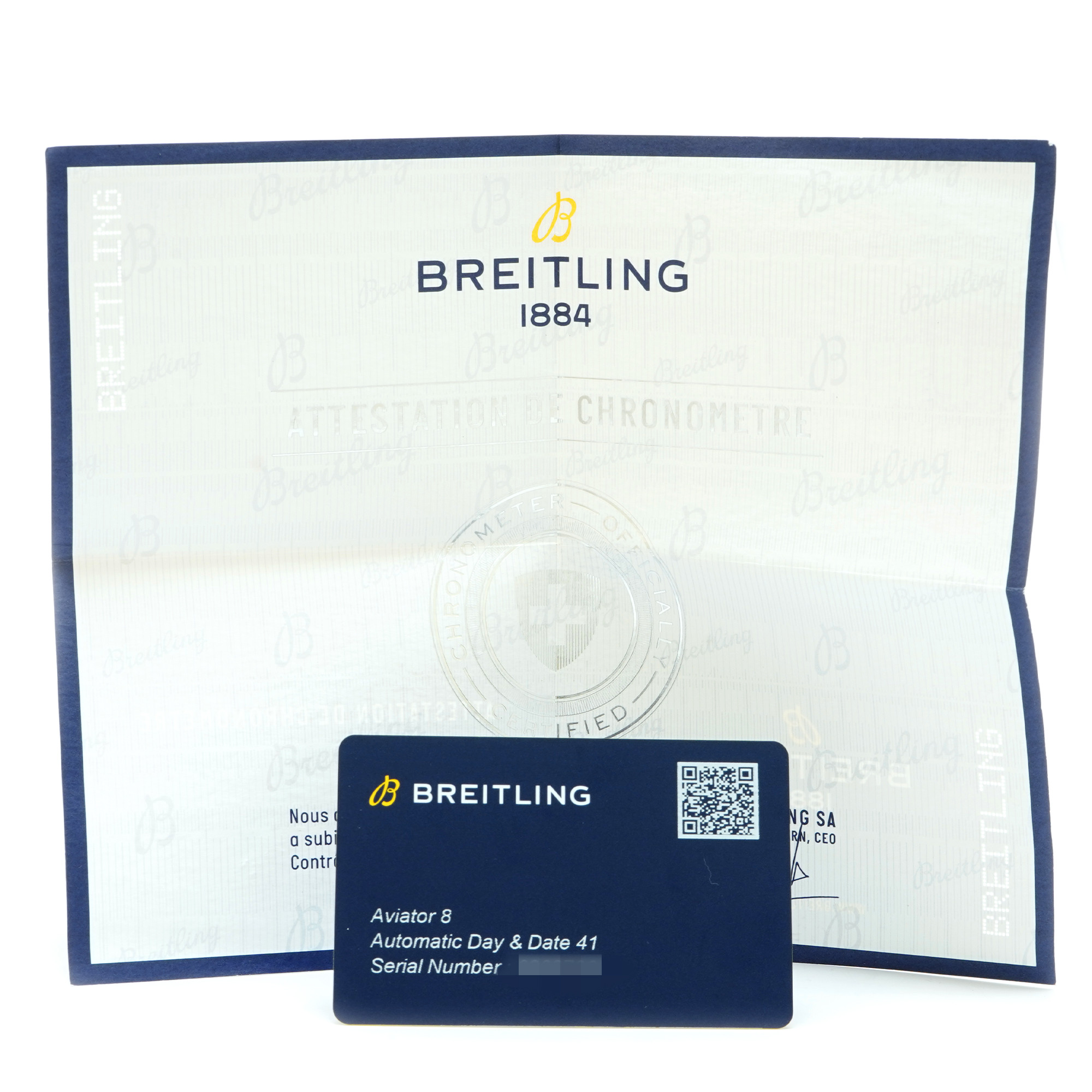 Breitling Aviator 8 Day/Date A45330 - Inventory 7340