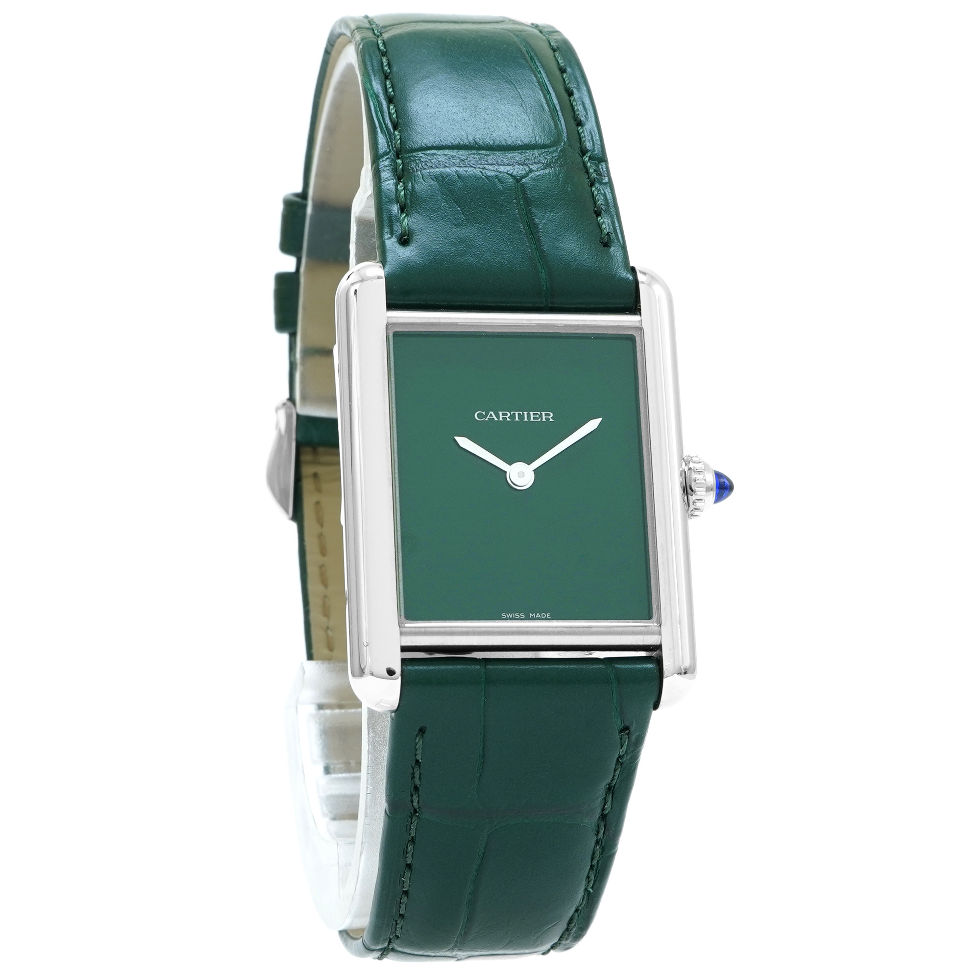 Cartier Tank Must *Green* WSTA0056 *Unworn* - Inventory 7342