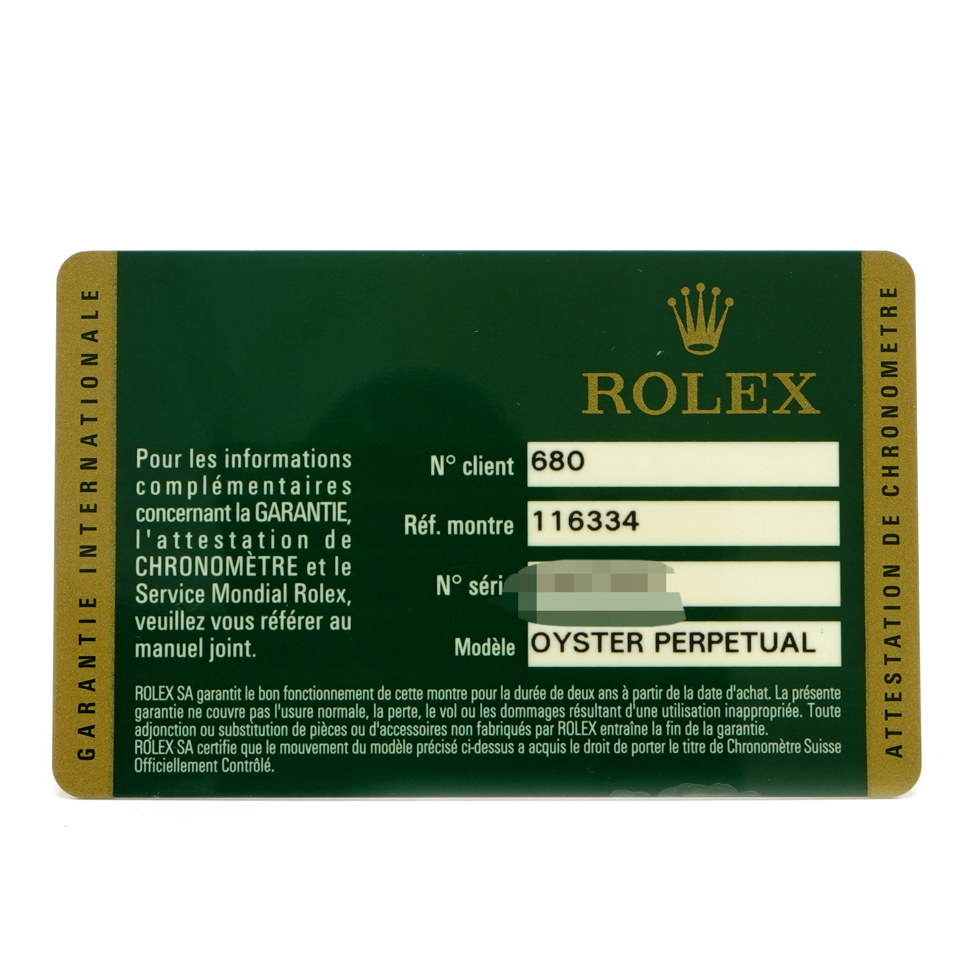Rolex Datejust II 116334 - Inventory 7230