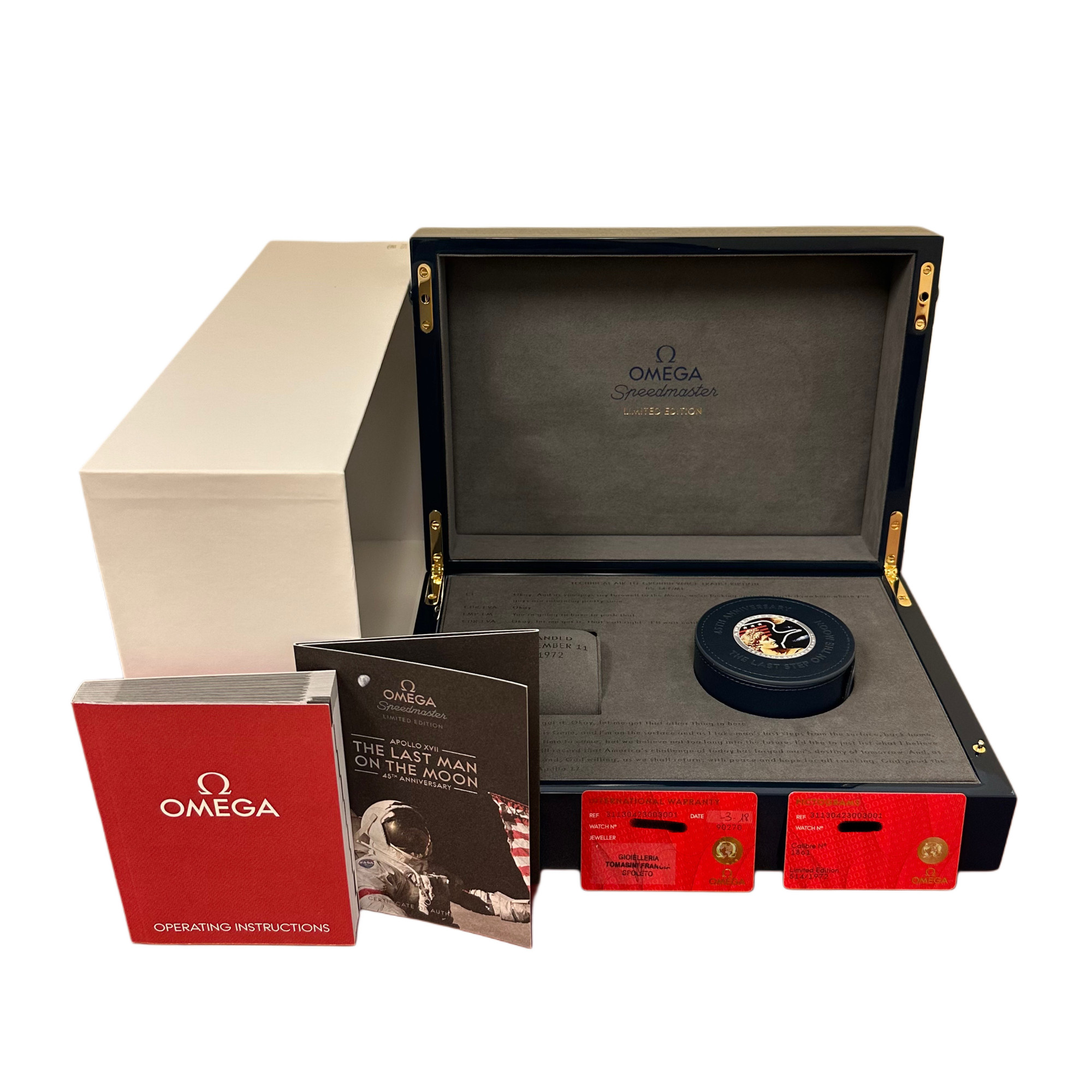 Omega Speedmaster Apollo 17 *Unworn* - Inventory 7353