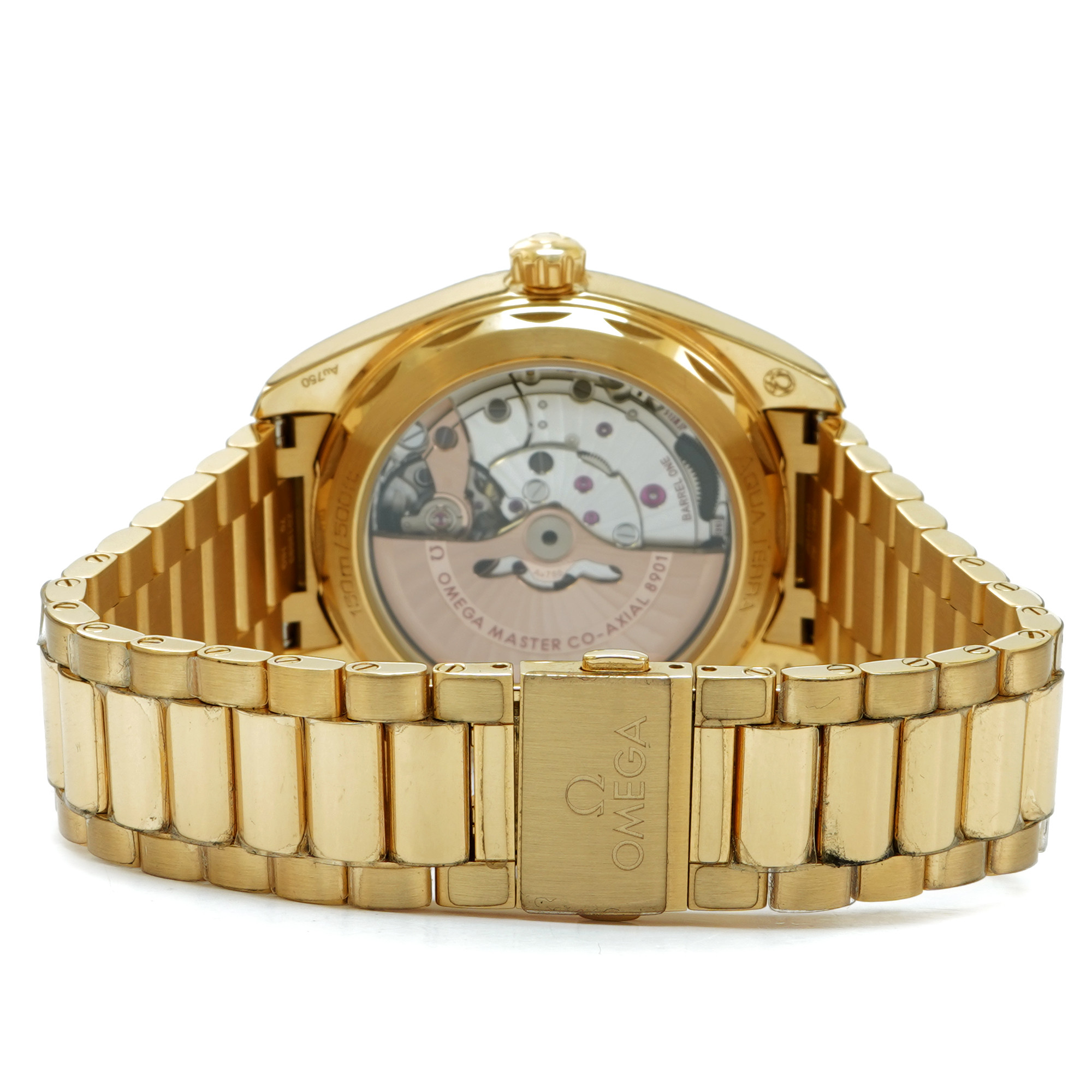 Omega Seamaster Aqua Terra 150M 41mm Moonshine Gold *Green Dial