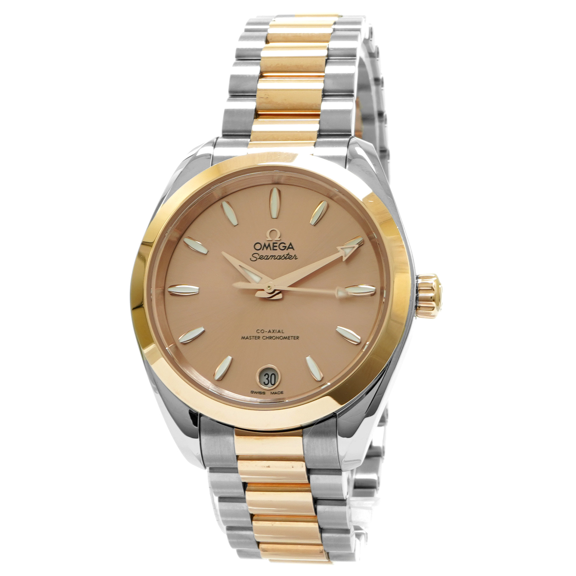 Omega Seamaster Aqua Terra Shades Steel and Moonshine Gold 220.20