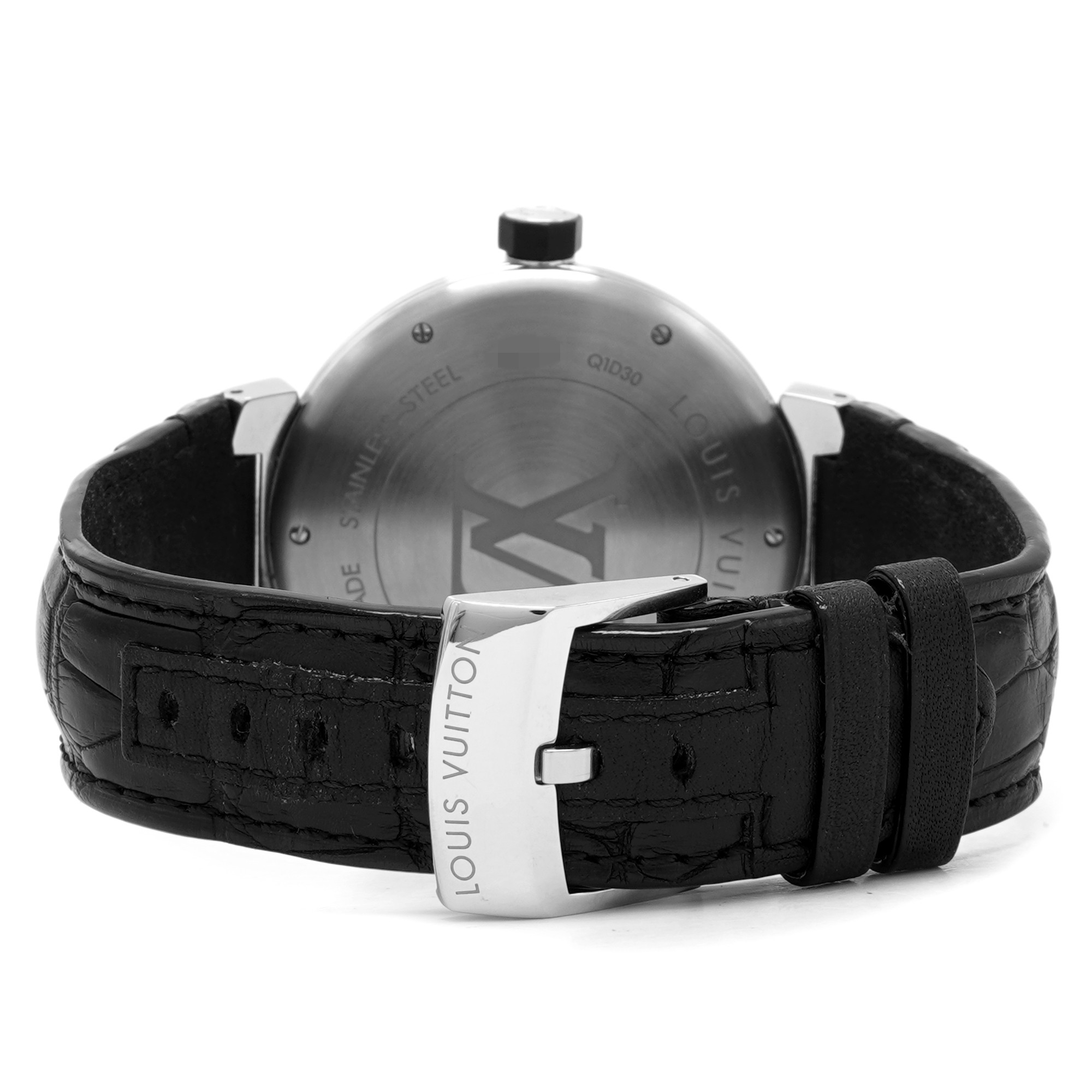 Louis Vuitton Tambour Graphite GMT Q1D30 - Inventory 7341