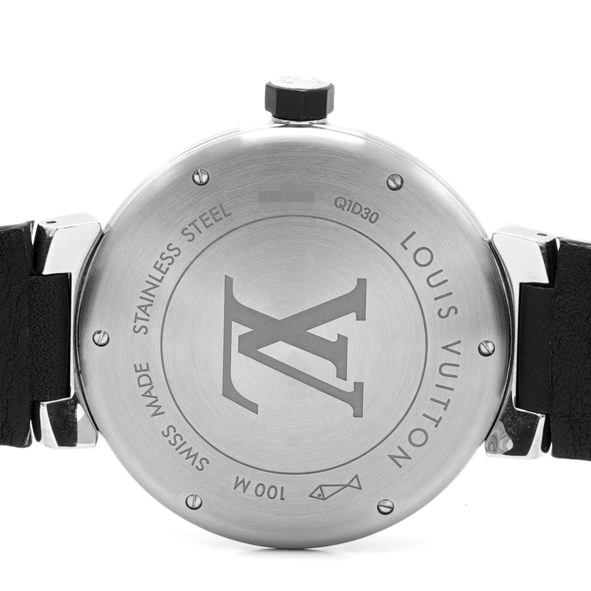 Louis Vuitton Tambour Graphite GMT Q1D30 - Inventory 7341