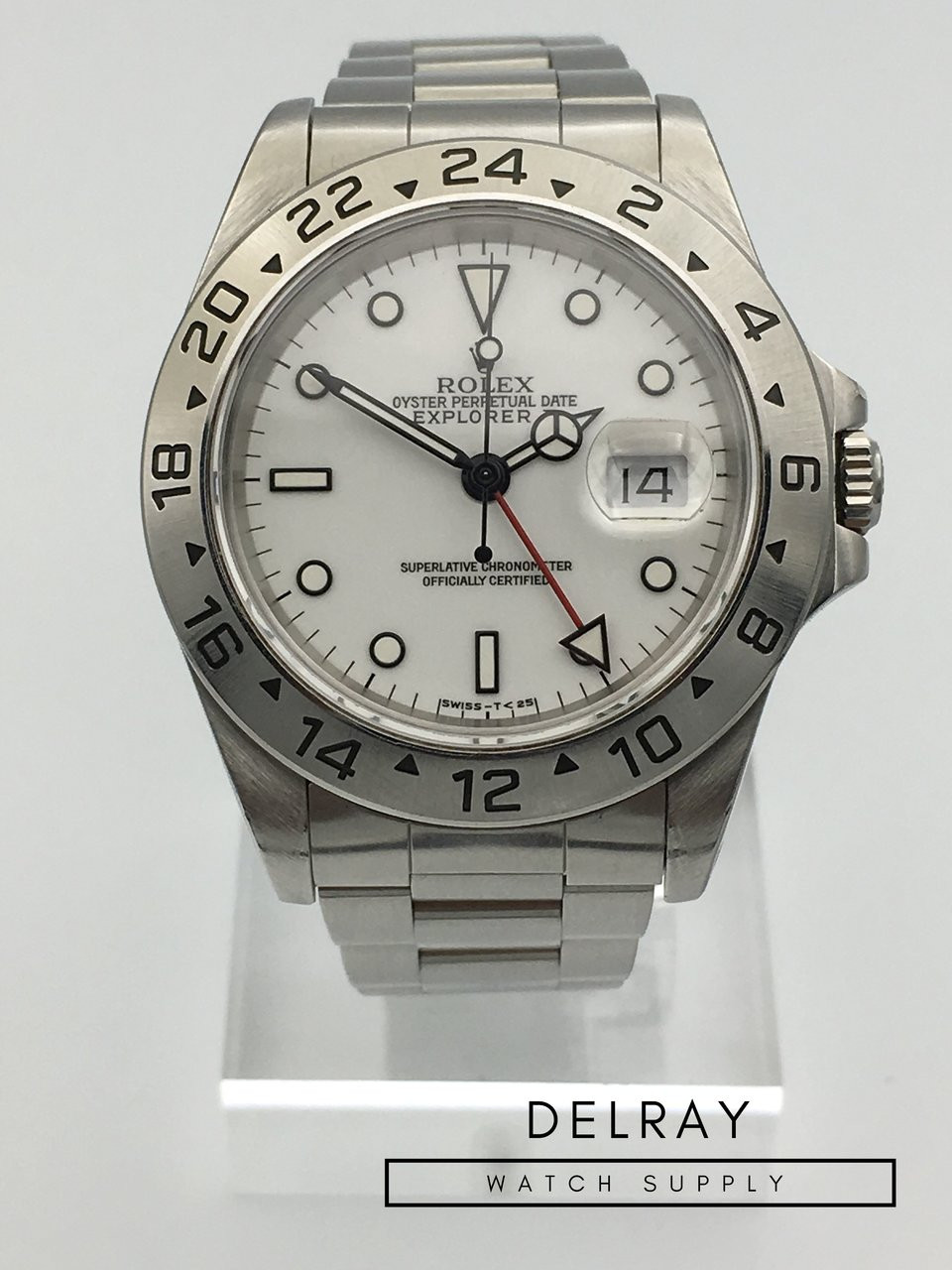 Rolex Explorer II 16750 Polar Dial *Full Kit* - DelrayWatch.com