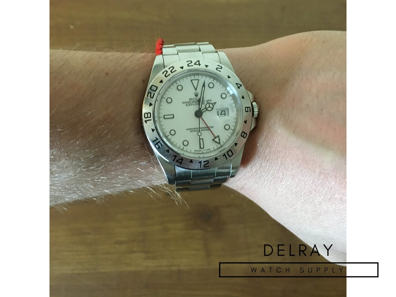 Rolex Explorer II 16750 Polar Dial *Full Kit* - DelrayWatch.com