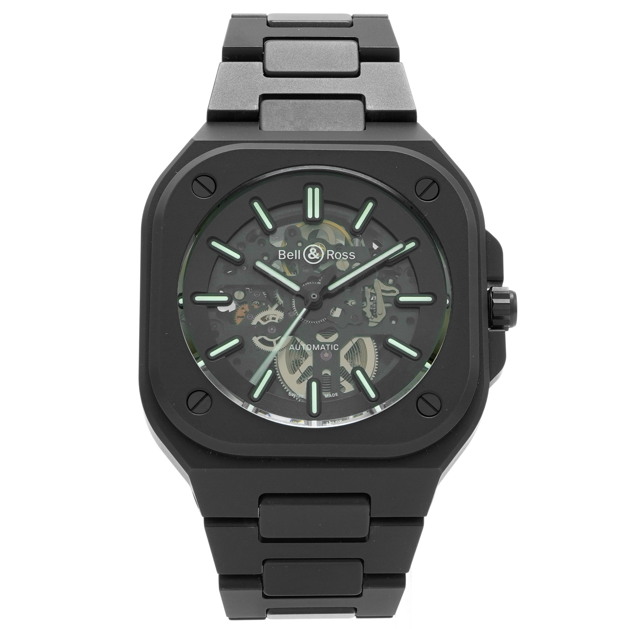 Bell & Ross Skeleton Black Ceramic BR05A-BL-SK-CE/SRB - Inventory