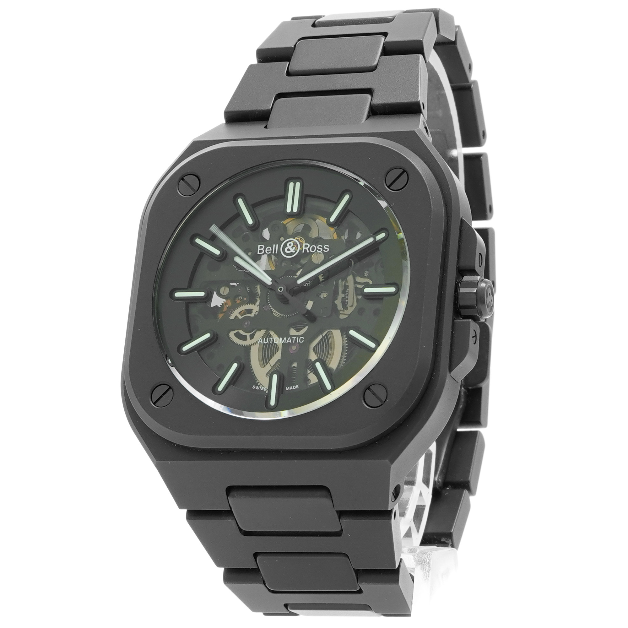 Bell & Ross Skeleton Black Ceramic BR05A-BL-SK-CE/SRB - Inventory