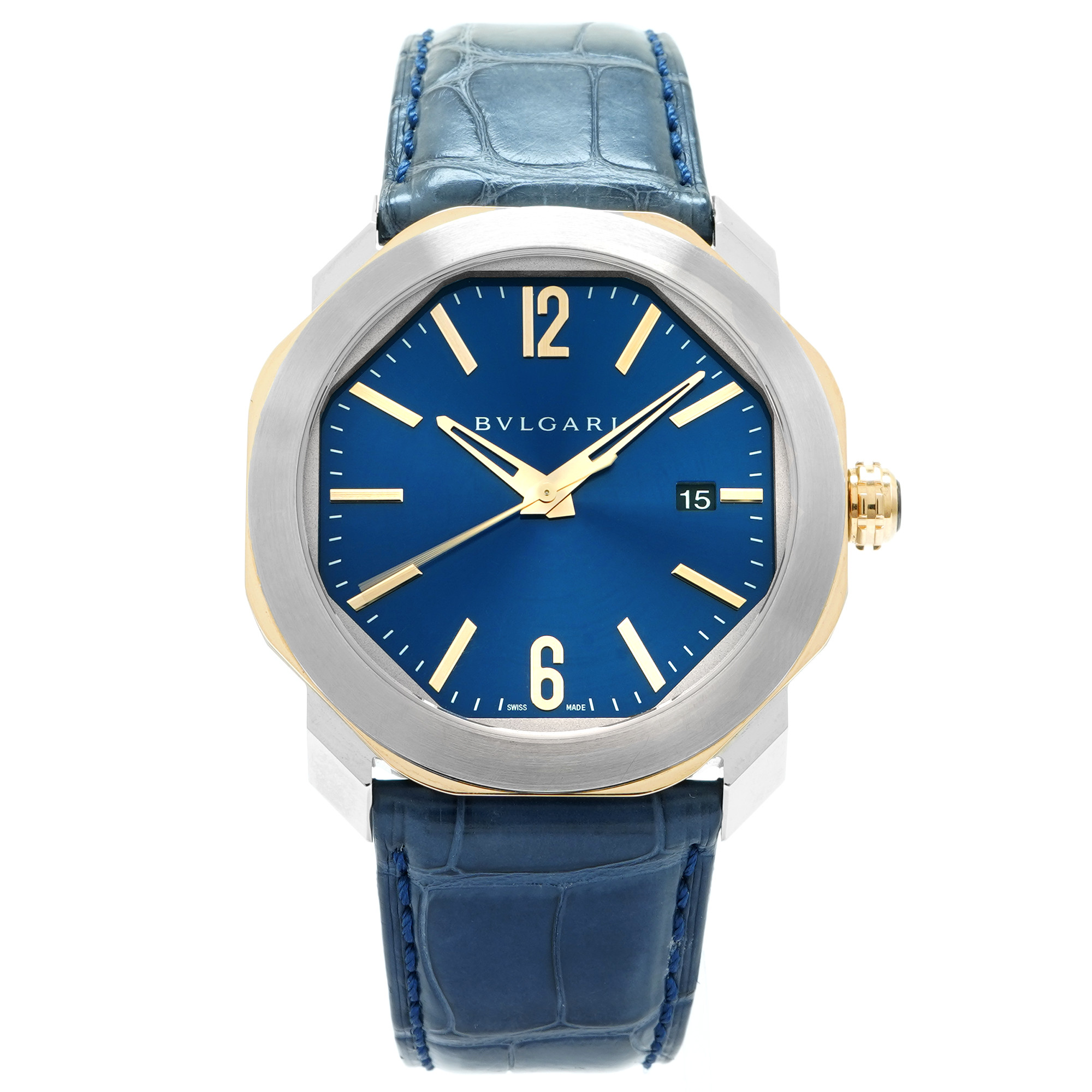 Bulgari Octo Roma 41 *Blue Dial*  *2023* *Unworn* - Inventory 7504