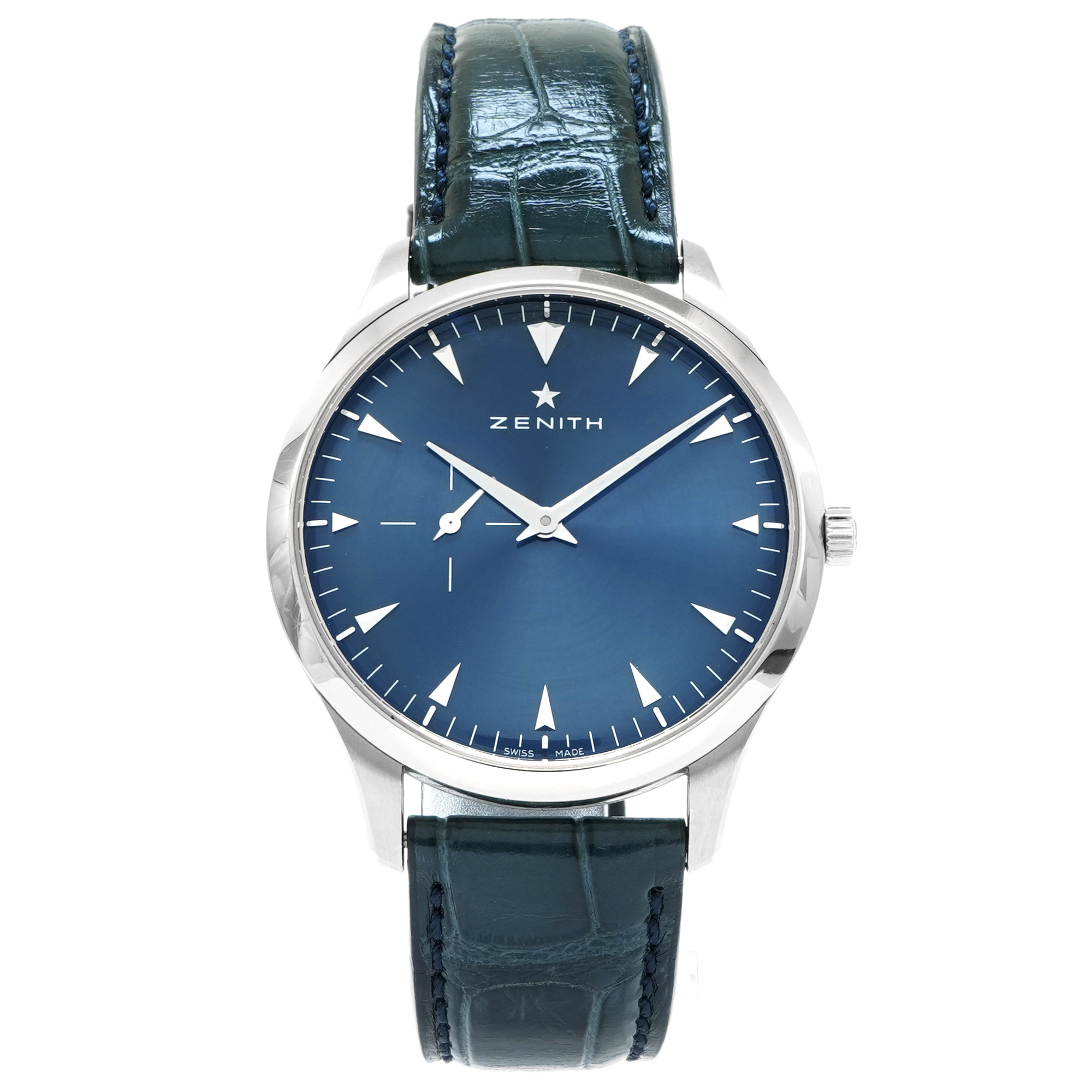 シリウス Zenith Ultra Thin Small Seconds *Blue Dial* 03.2012.681