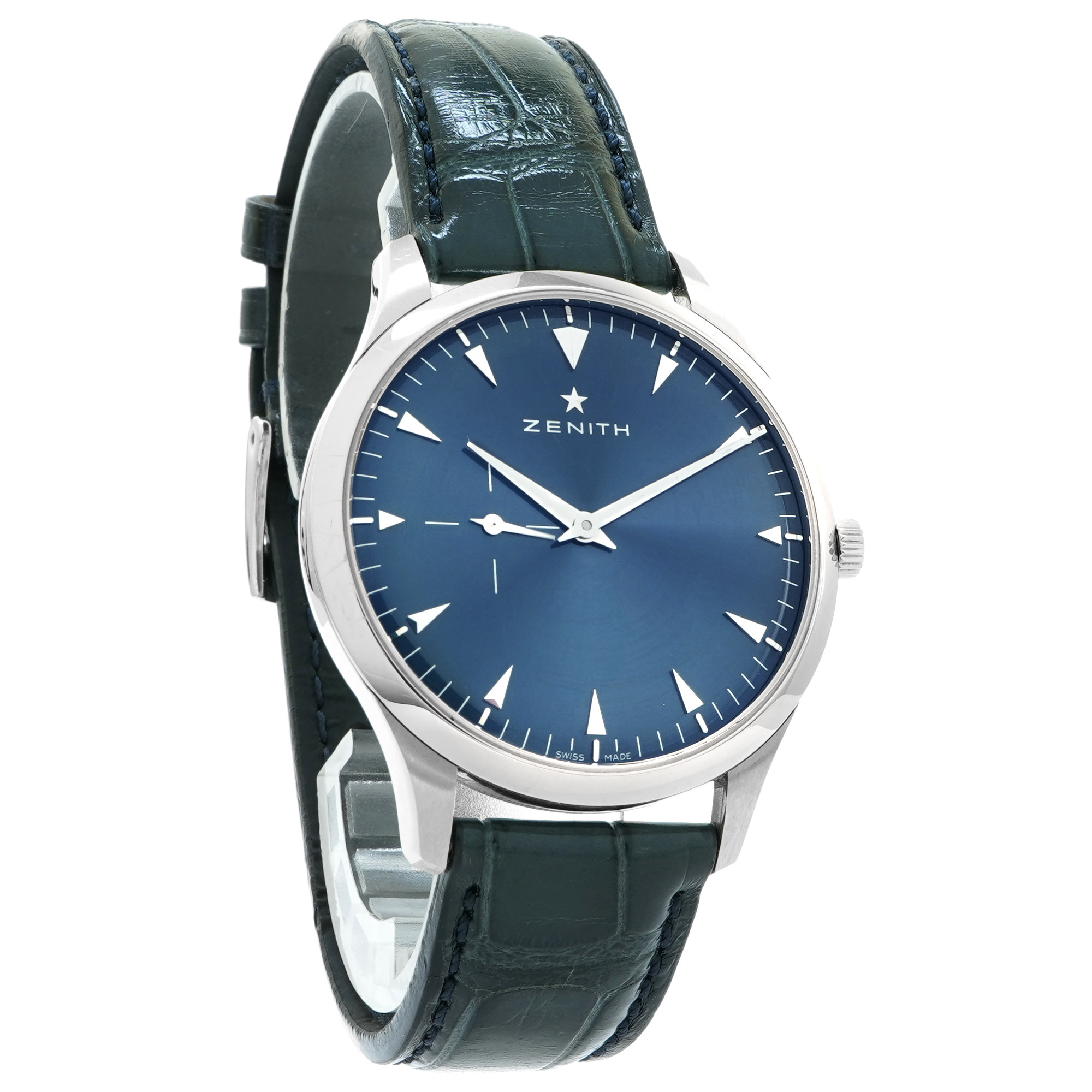 Zenith Ultra Thin Small Seconds *Blue Dial* 03.2012.681