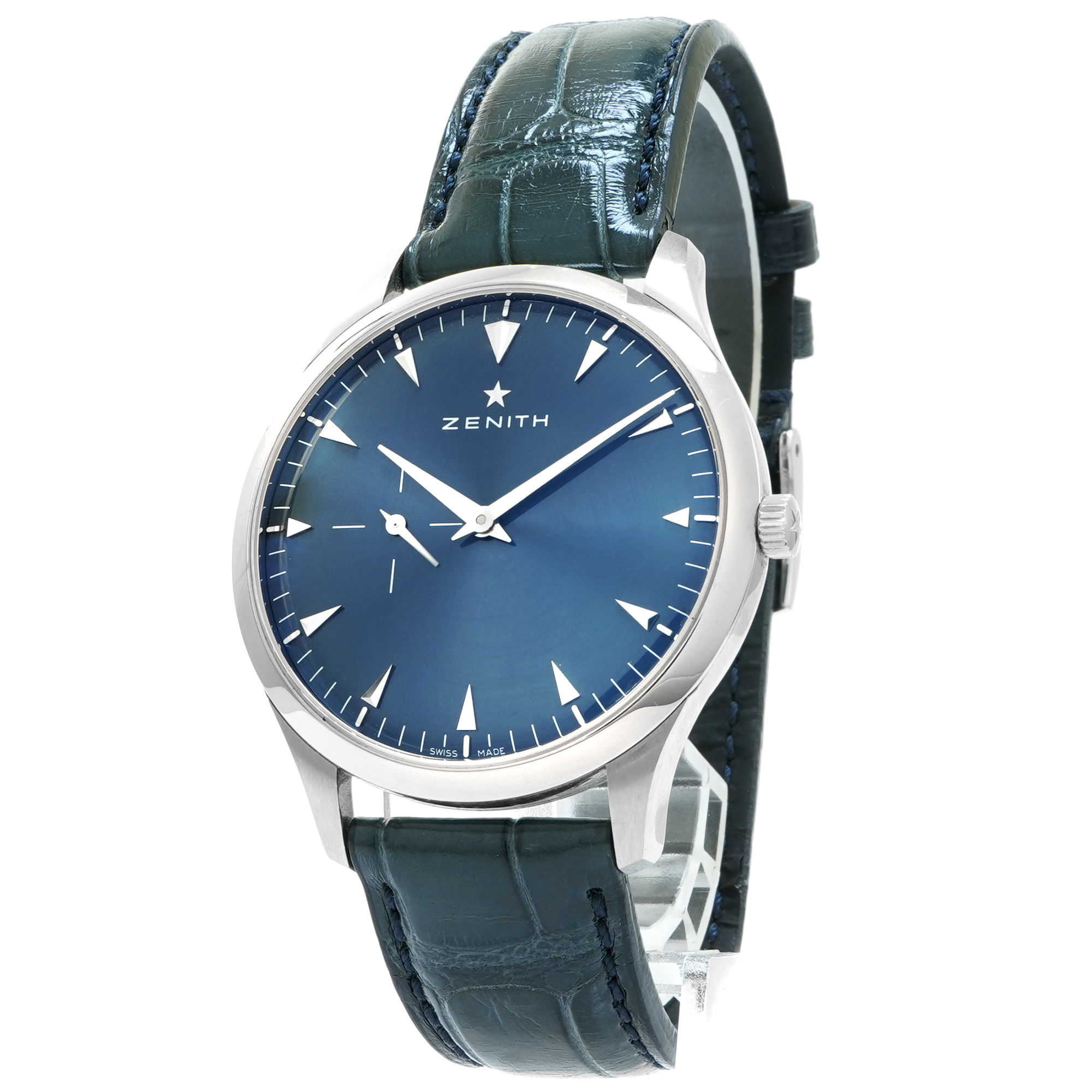 Zenith Ultra Thin Small Seconds *Blue Dial* 03.2012.681