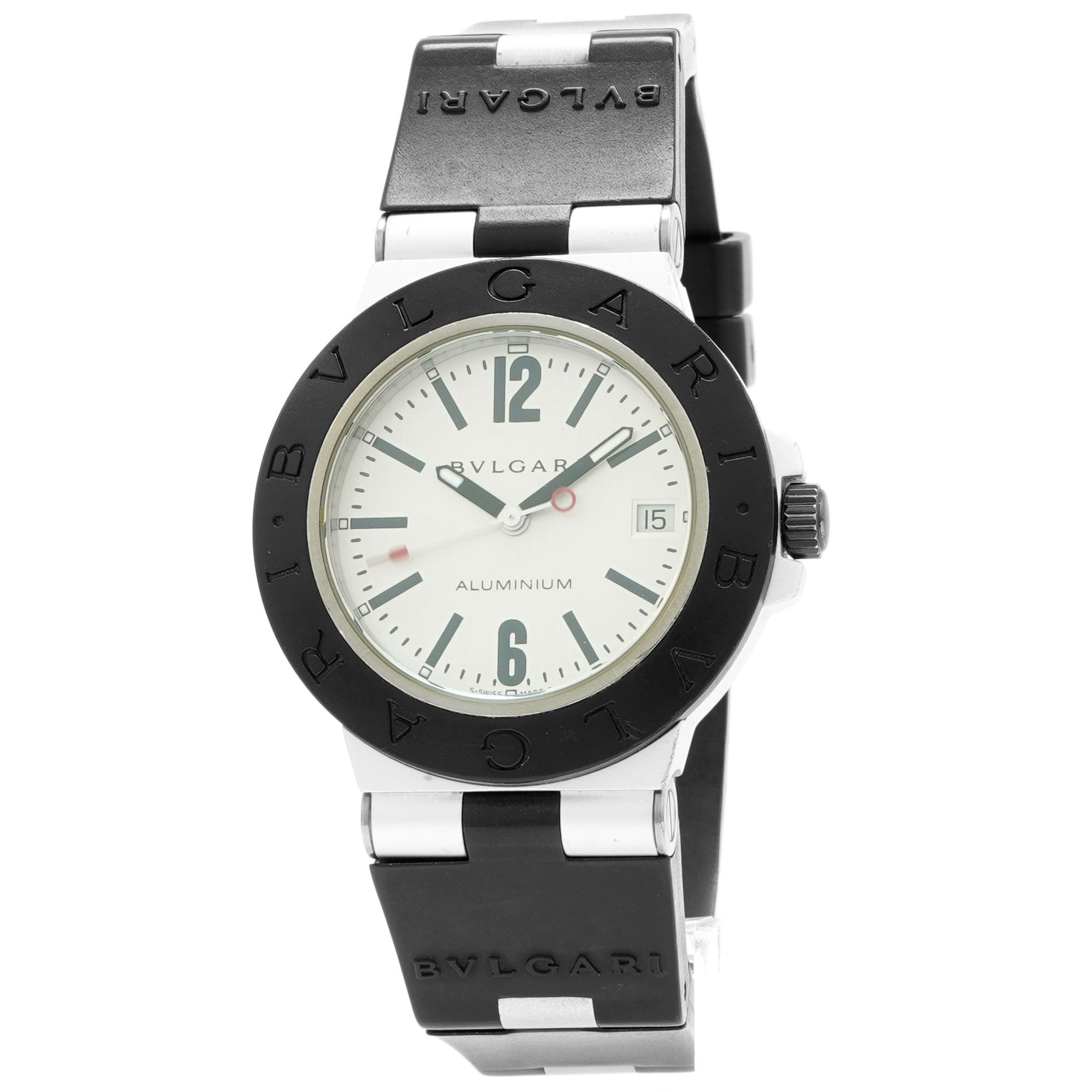 Bulgari Diagono Aluminum AL38T Automatic - Inventory 7512