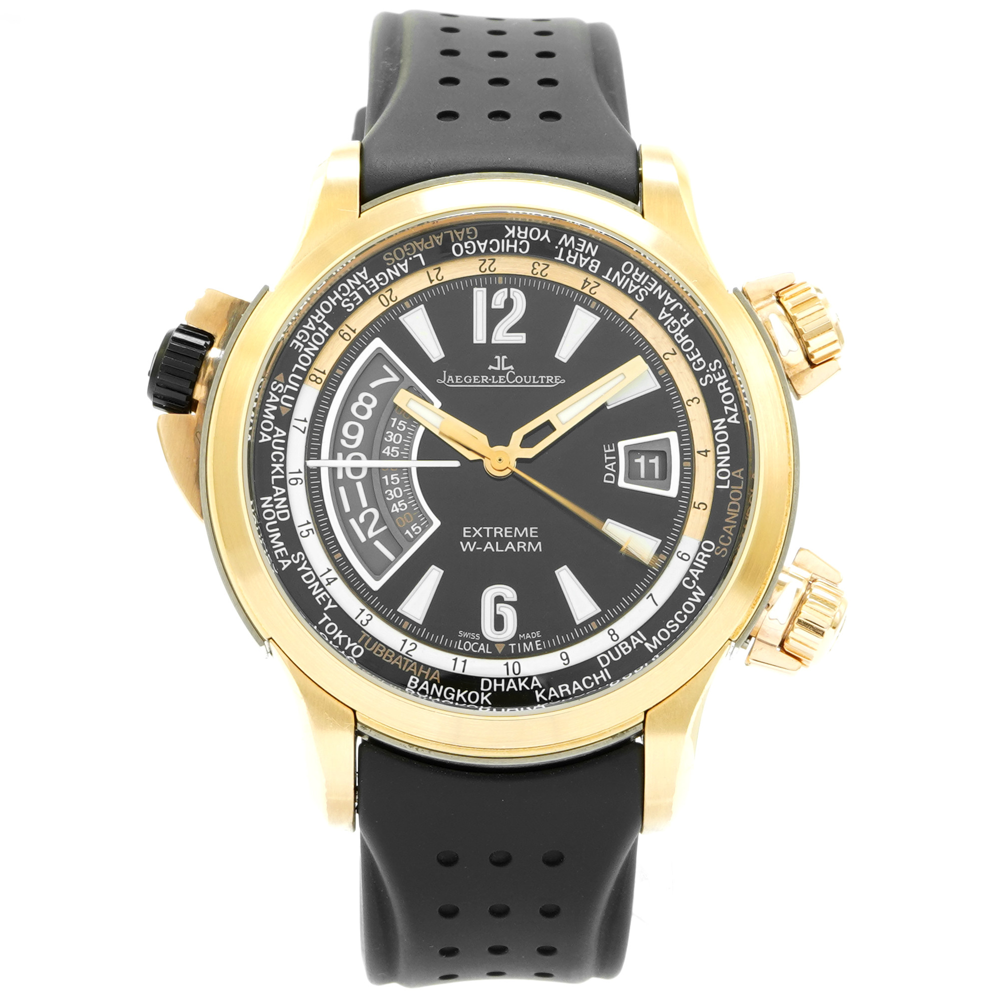 メル〜カリ王 Jaeger LeCoultre Master Compressor Extreme World Alarm Tides of