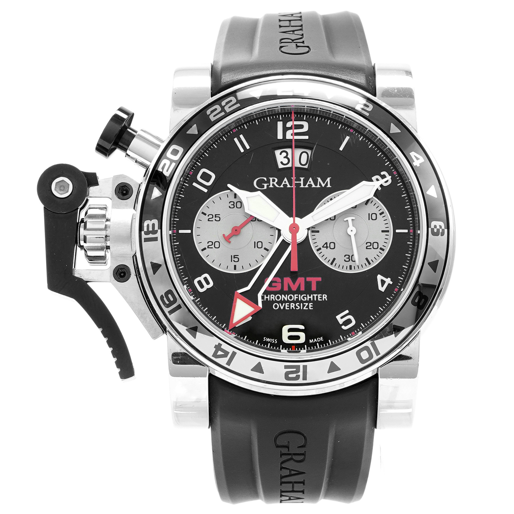 Graham Chronofighter GMT Oversize - Inventory 7528 - DelrayWatch.com